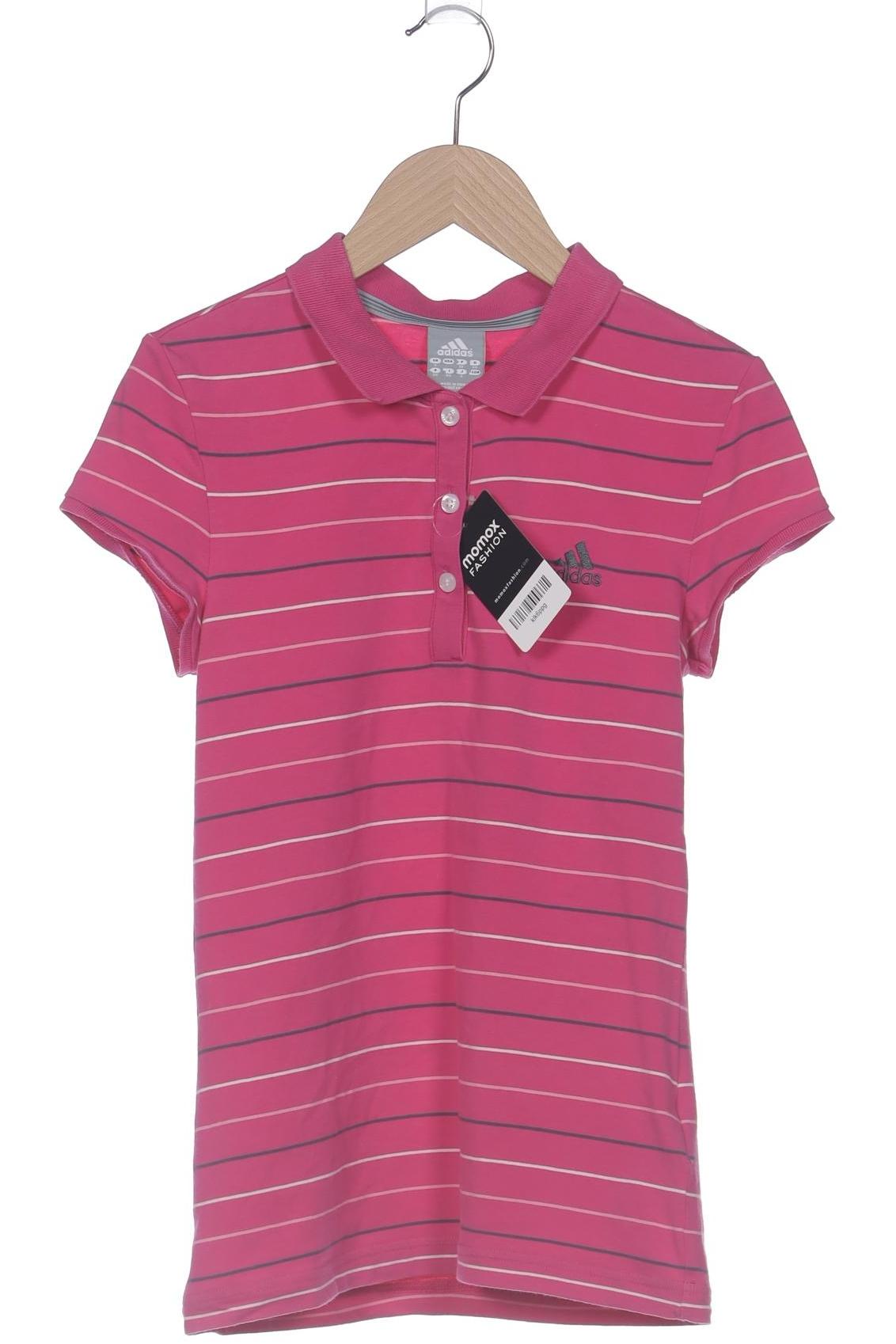 

adidas Damen Poloshirt, pink, Gr. 34
