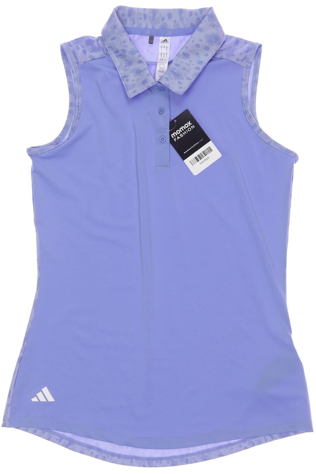 

adidas Damen Poloshirt, blau, Gr. 34