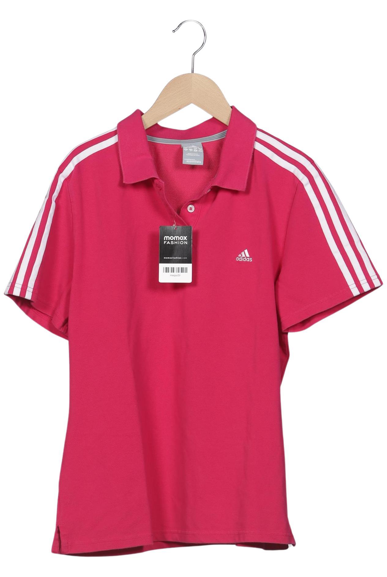 

adidas Damen Poloshirt, pink, Gr. 46