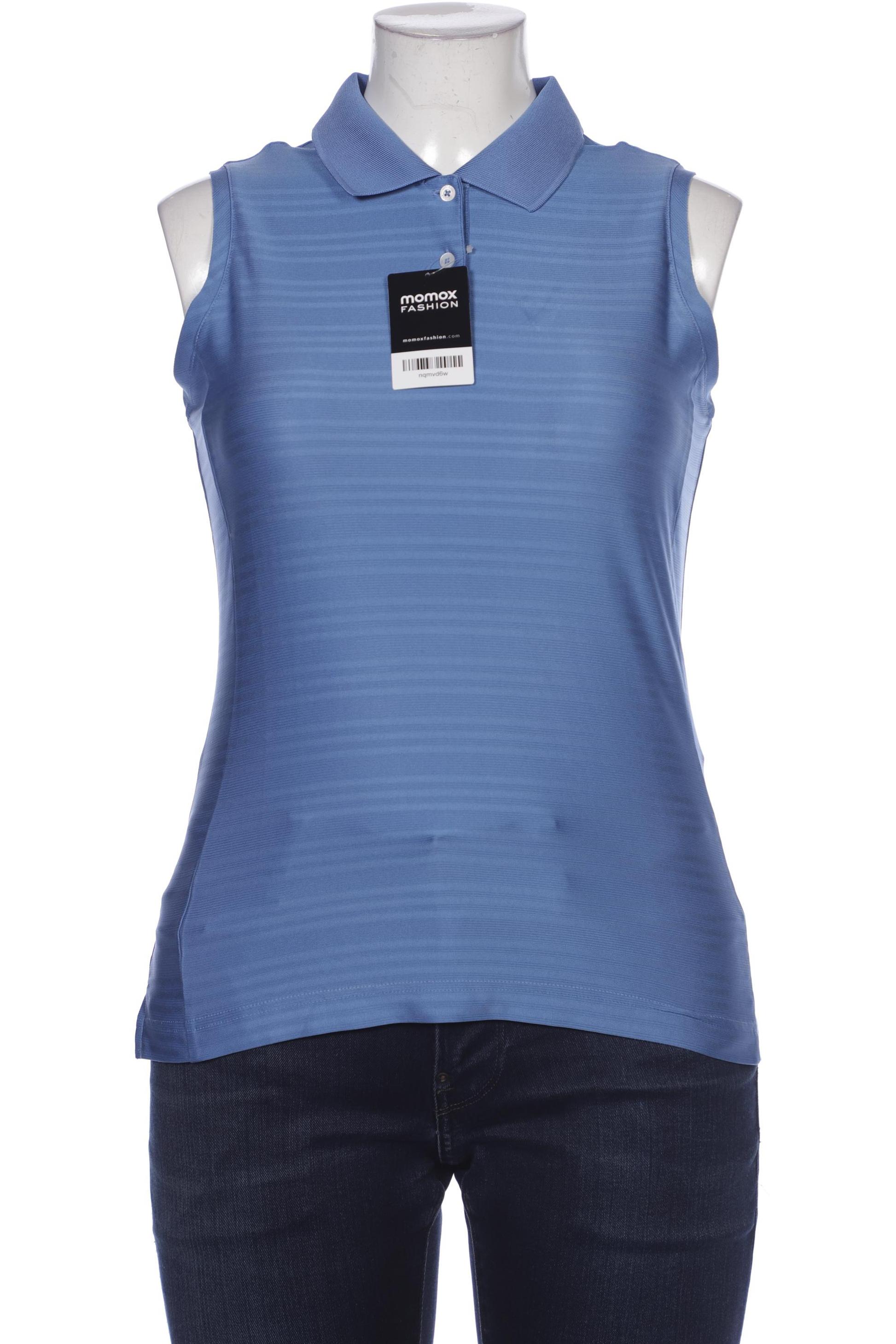 

adidas Damen Poloshirt, blau, Gr. 14