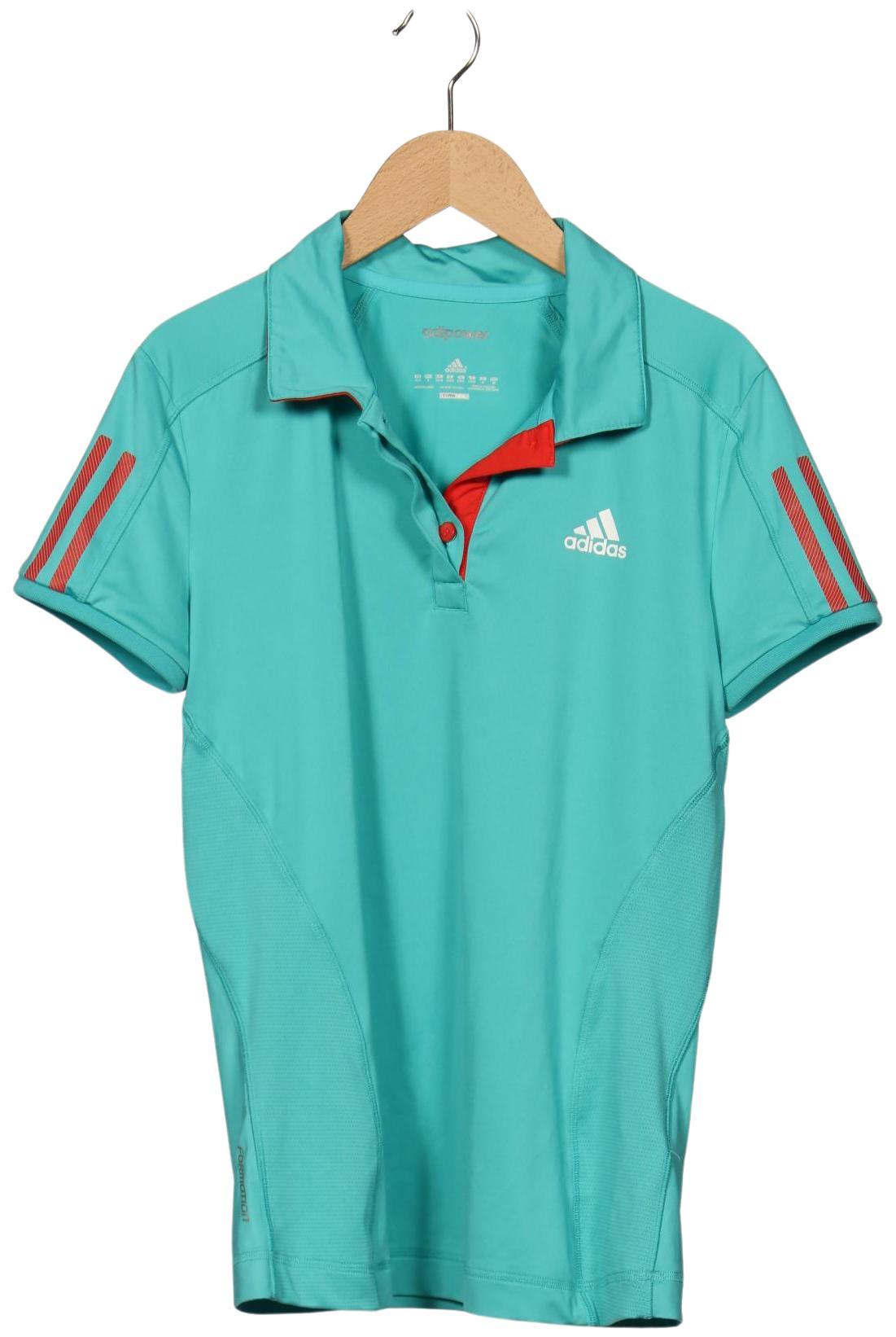 

adidas Damen Poloshirt, türkis, Gr. 36