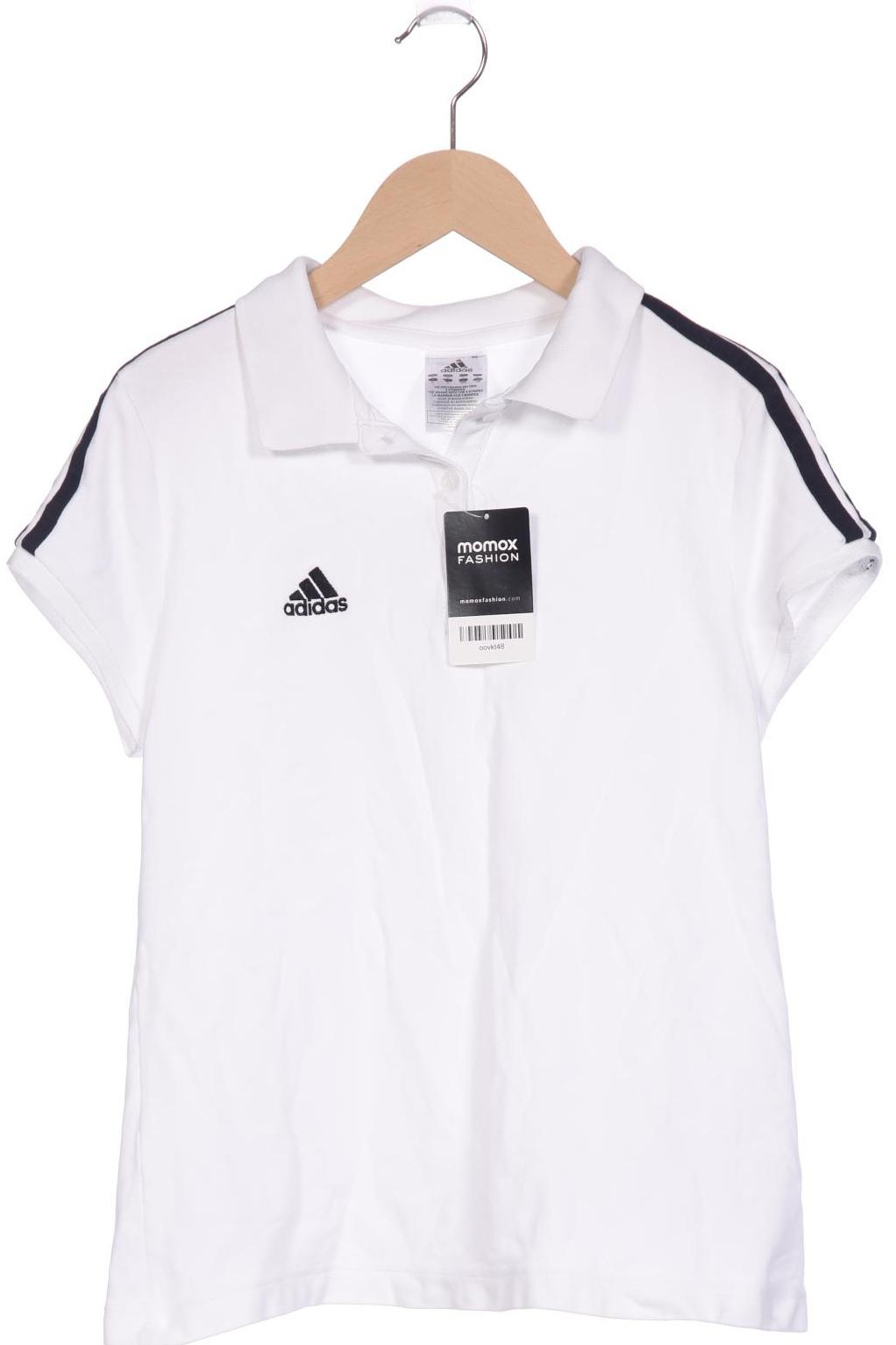 

adidas Damen Poloshirt, weiß, Gr. 42