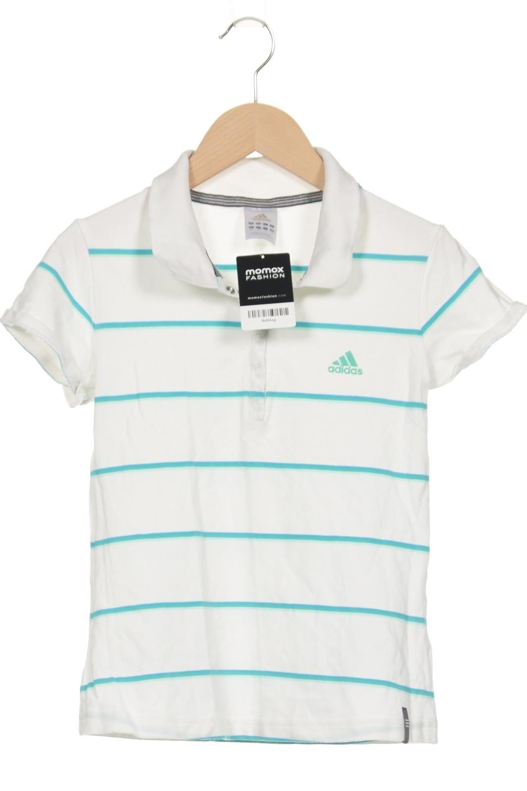 

adidas Damen Poloshirt, weiß, Gr. 36