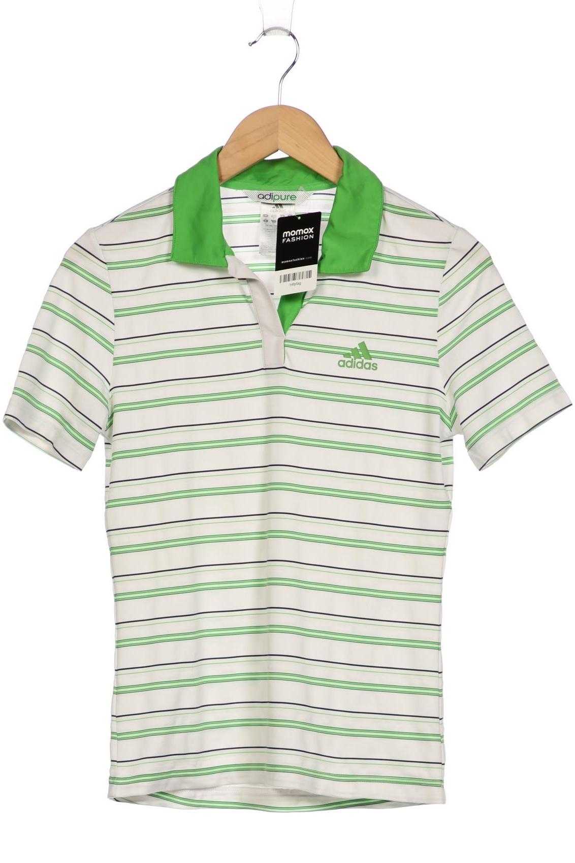 

adidas Damen Poloshirt, weiß, Gr. 36