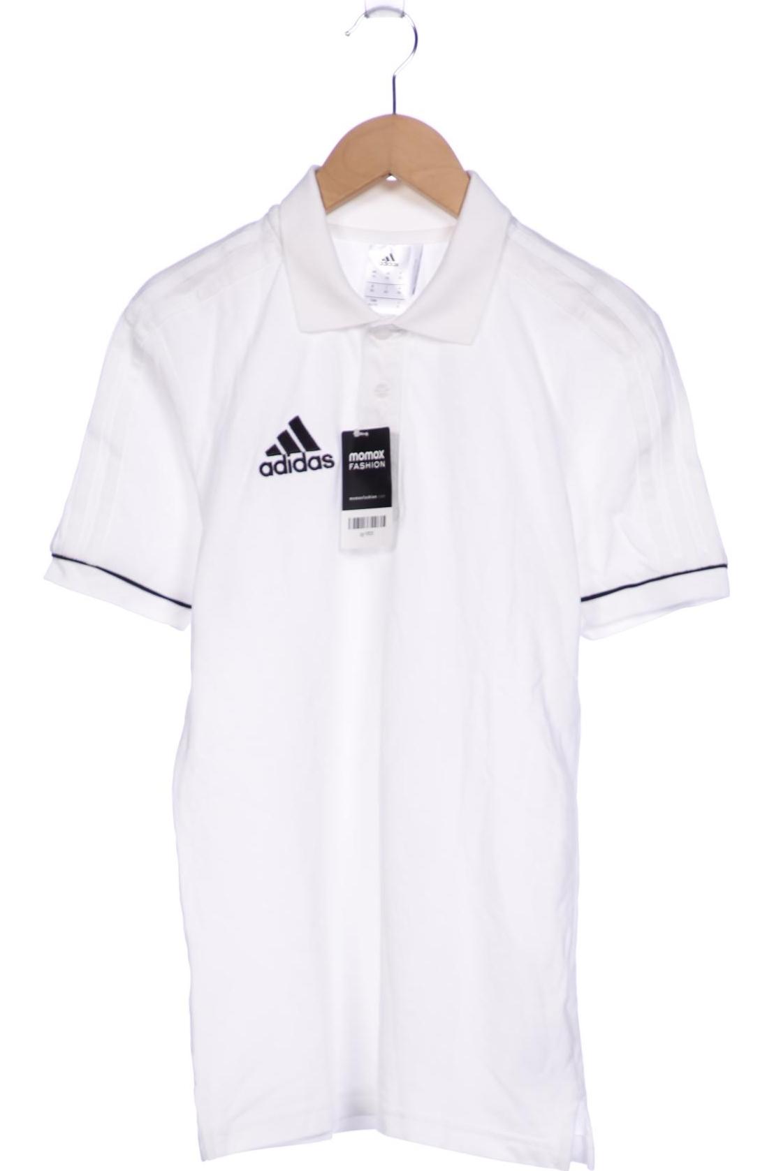 

adidas Damen Poloshirt, weiß, Gr. 34