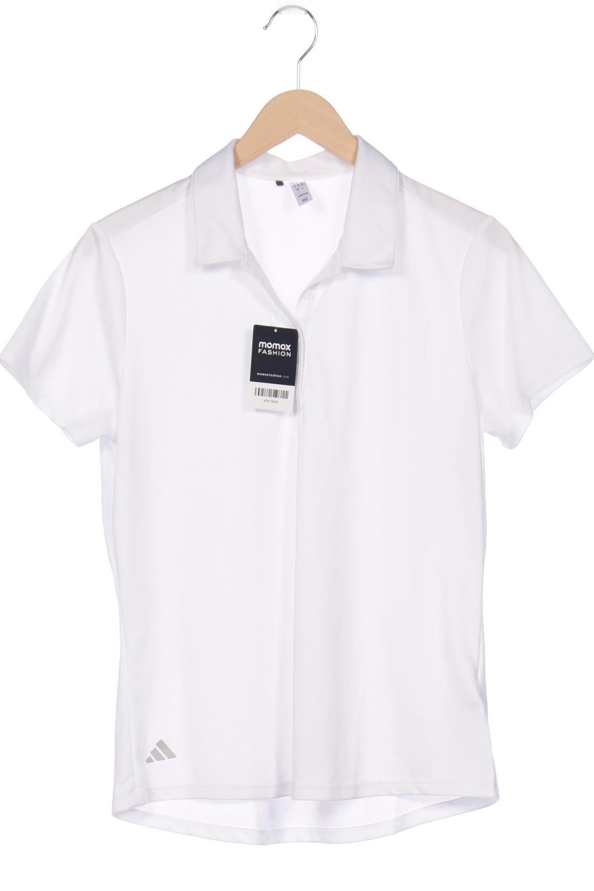 

adidas Damen Poloshirt, weiß, Gr. 42