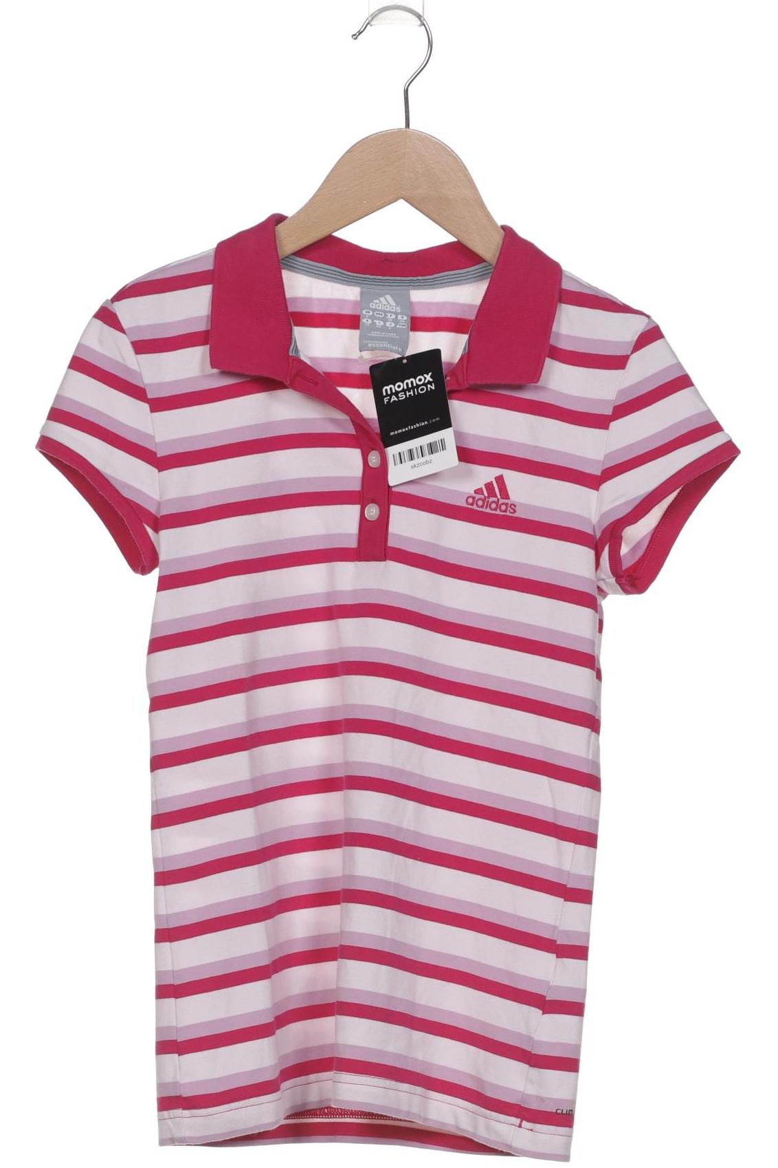 

adidas Damen Poloshirt, pink, Gr. 34