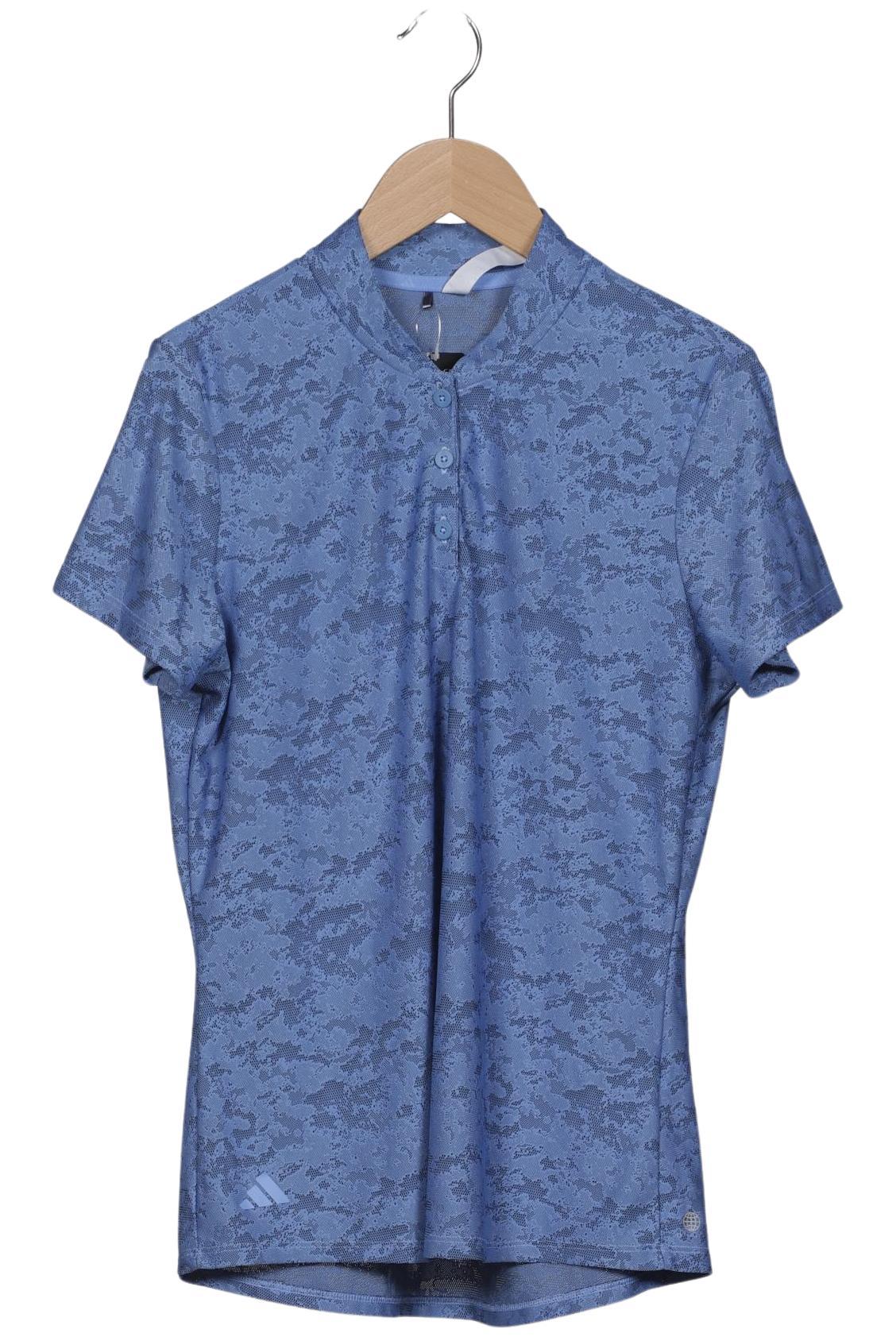 

adidas Damen Poloshirt, blau, Gr. 38