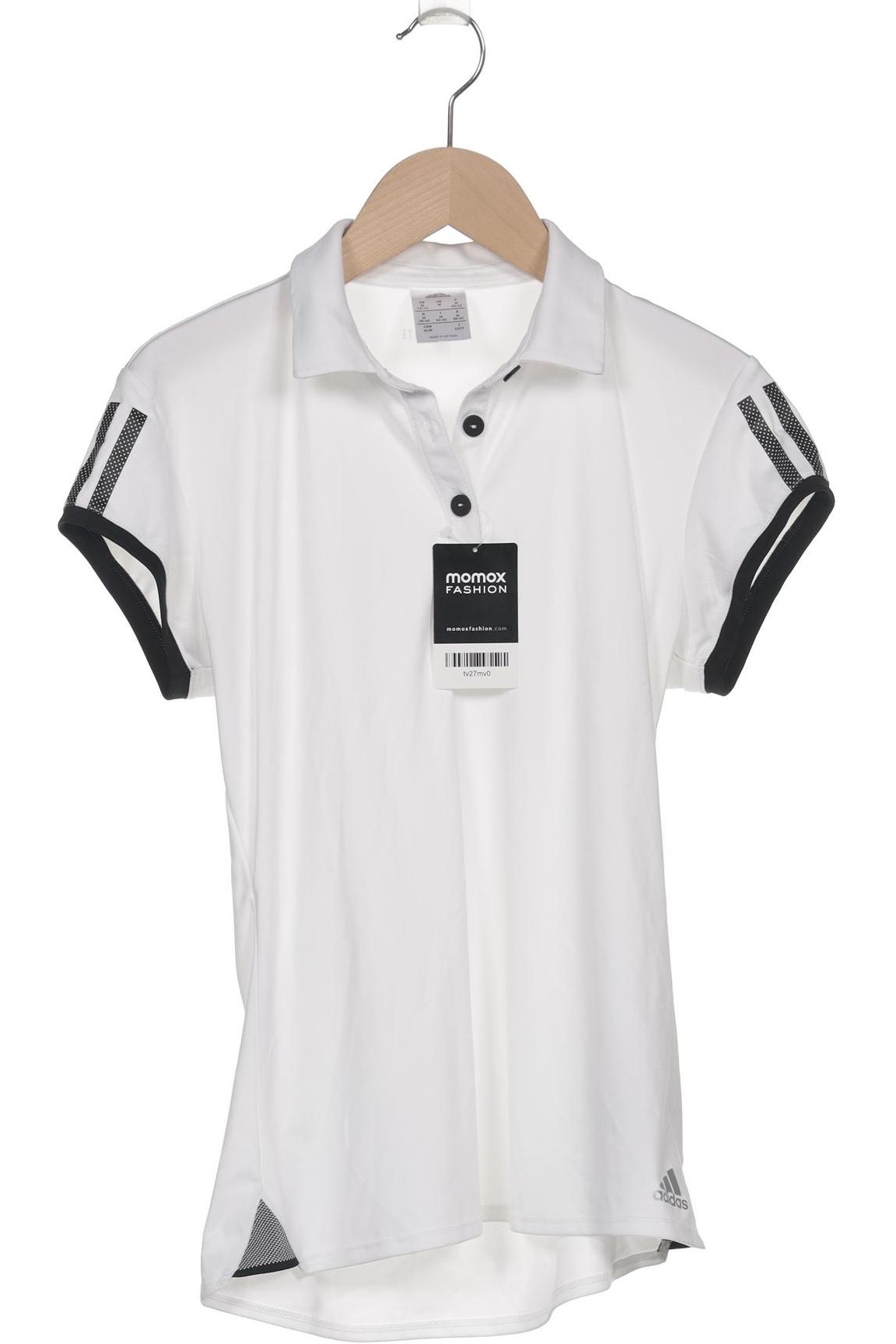 

adidas Damen Poloshirt, weiß, Gr. 38