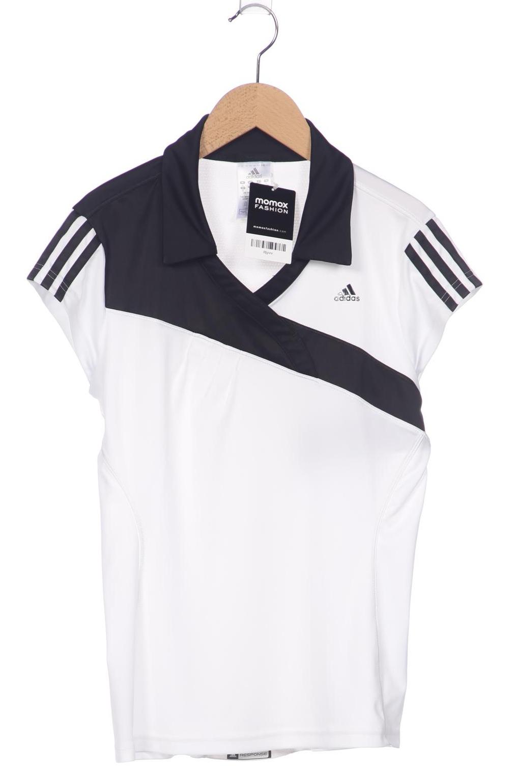 

adidas Damen Poloshirt, weiß, Gr. 40