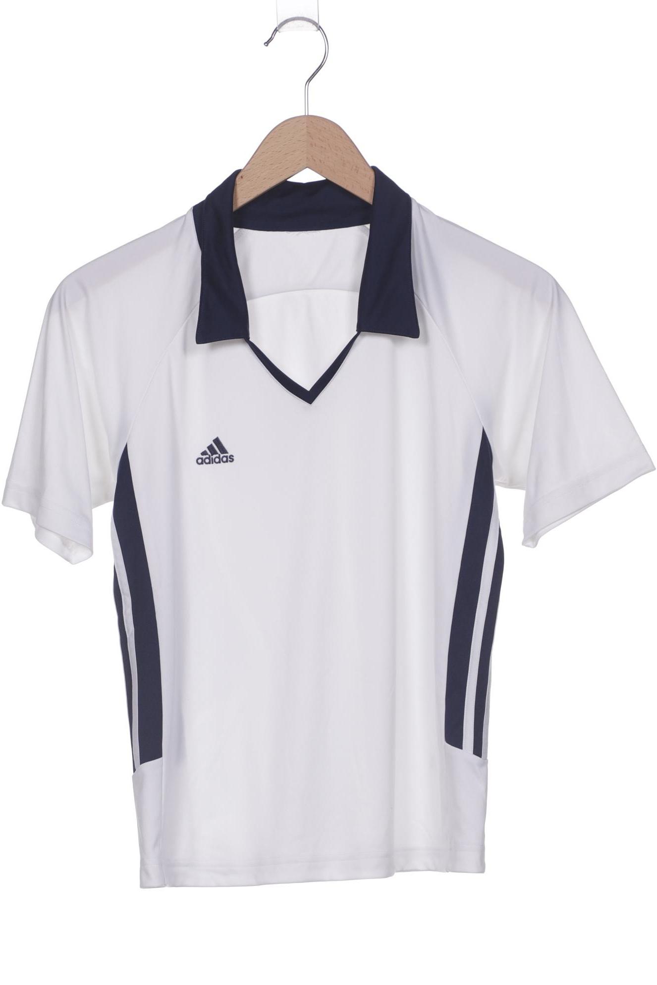 

adidas Damen Poloshirt, weiß, Gr. 38