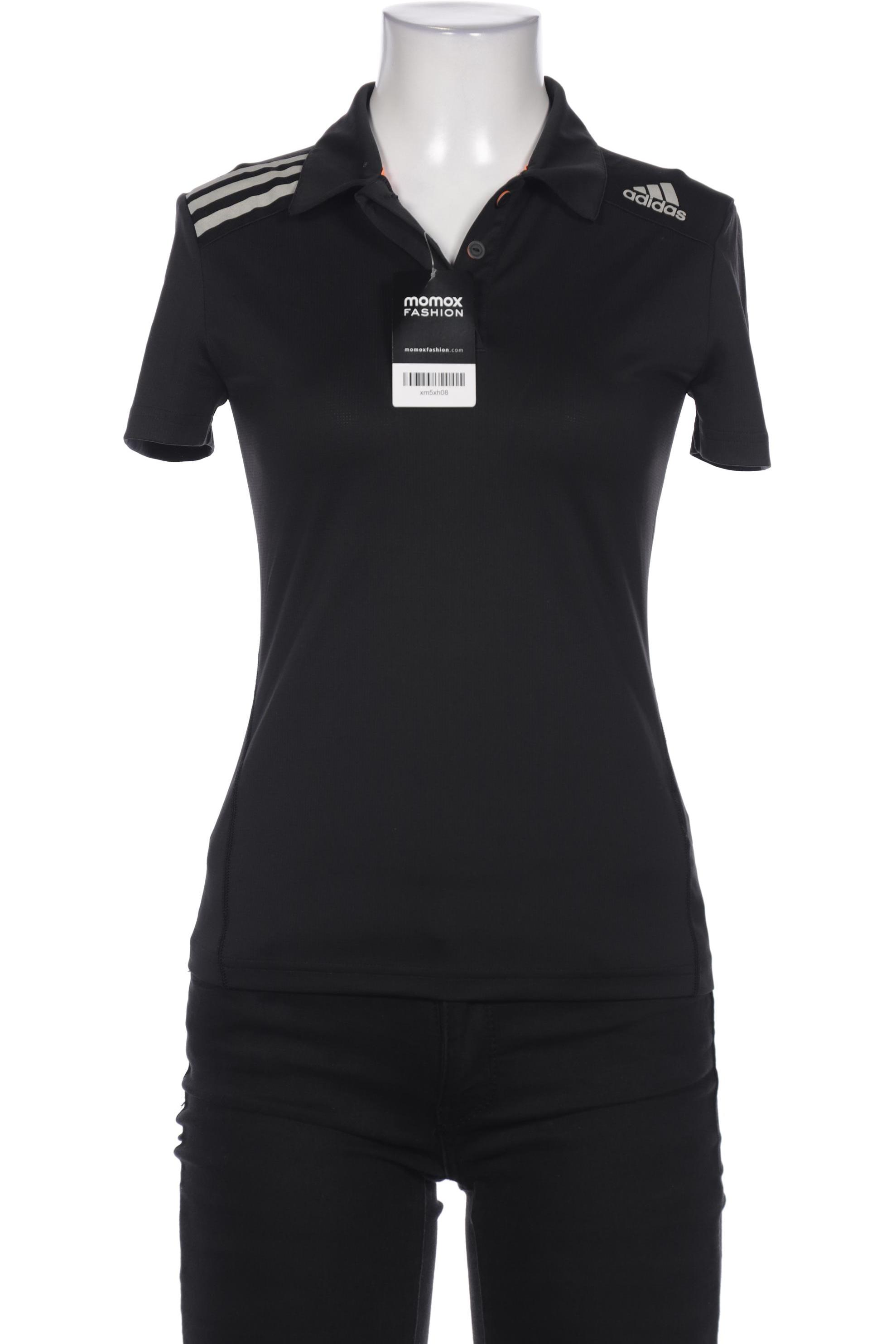 

adidas Damen Poloshirt, schwarz, Gr. 34