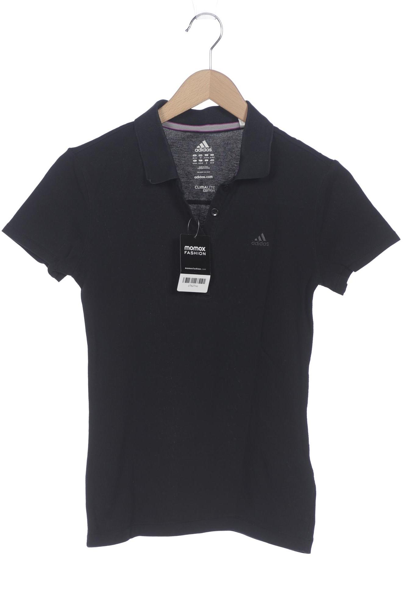 

adidas Damen Poloshirt, schwarz, Gr. 34