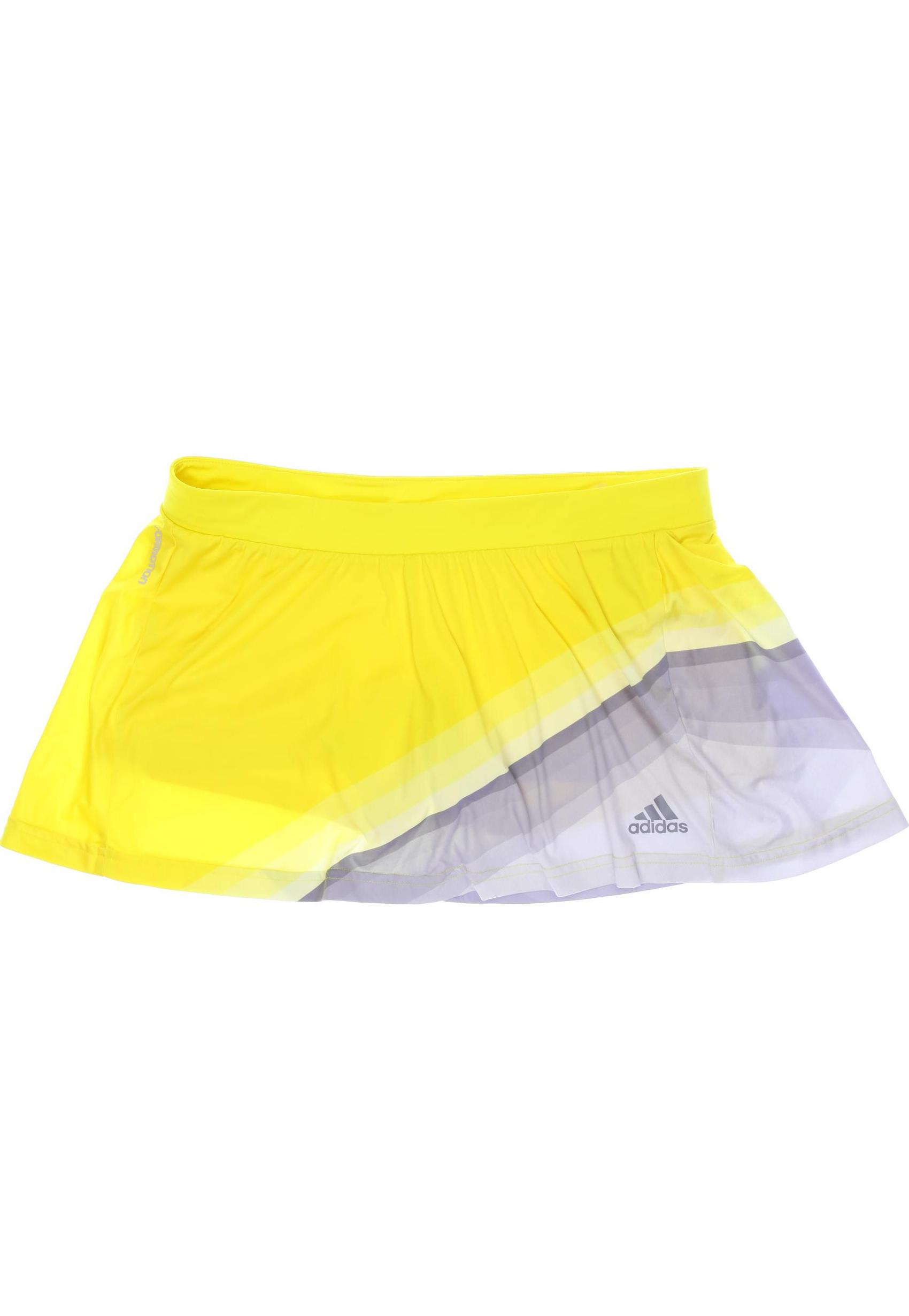 

adidas Damen Rock, gelb, Gr. 38