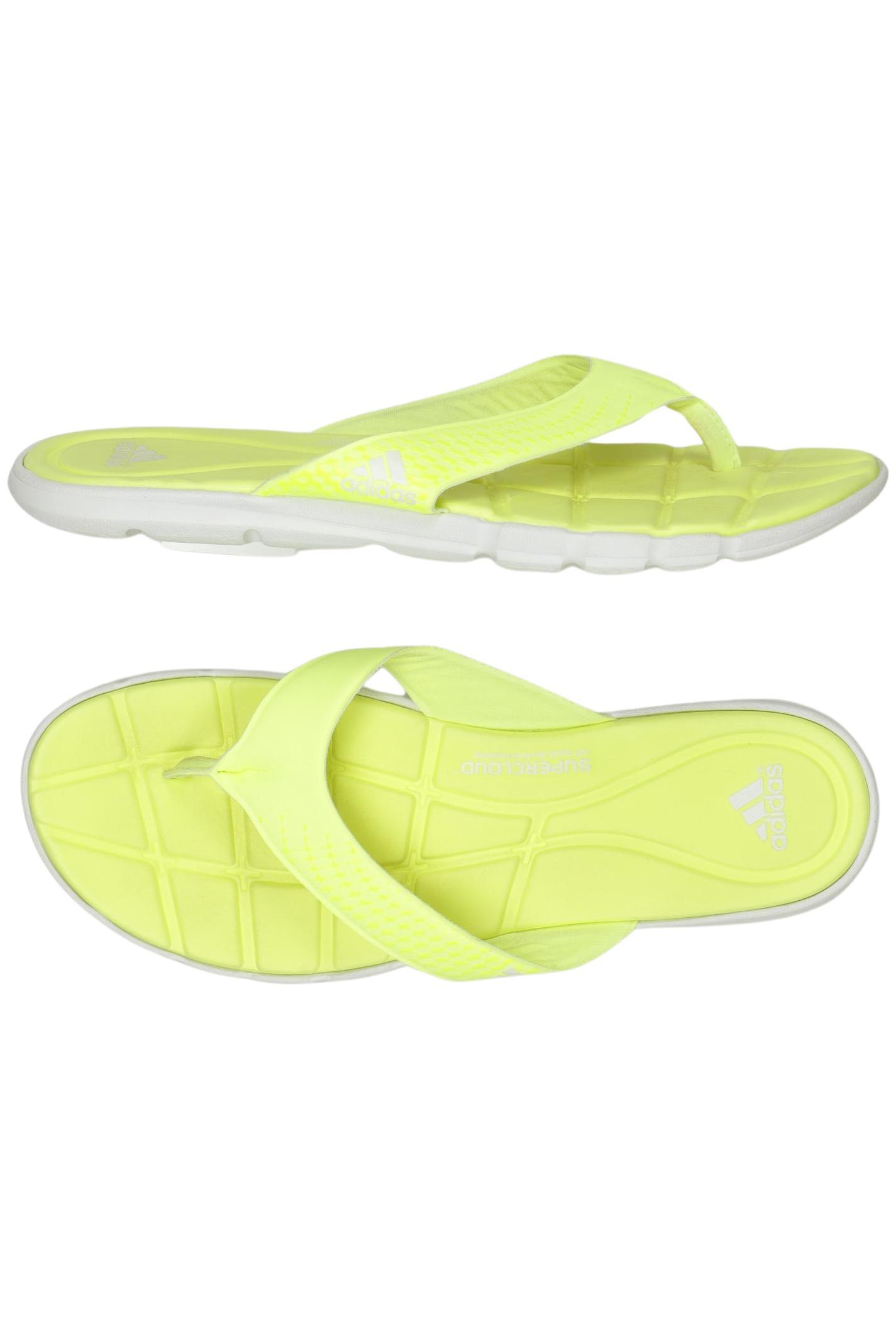 

adidas Damen Sandale, neon, Gr. 9