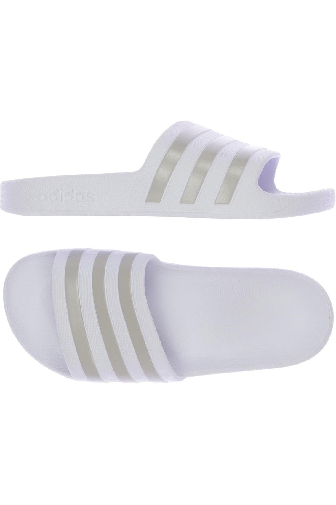 

adidas Damen Sandale, weiß, Gr. 4