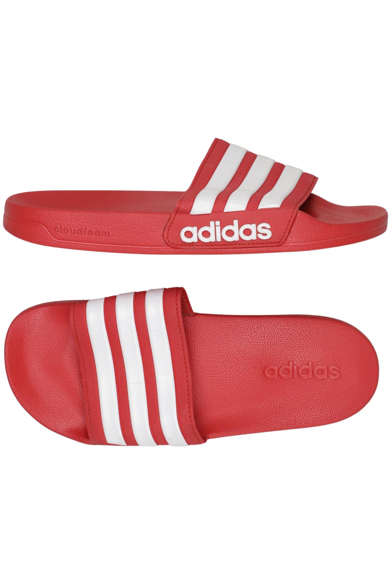 

adidas Damen Sandale, rot, Gr. 8