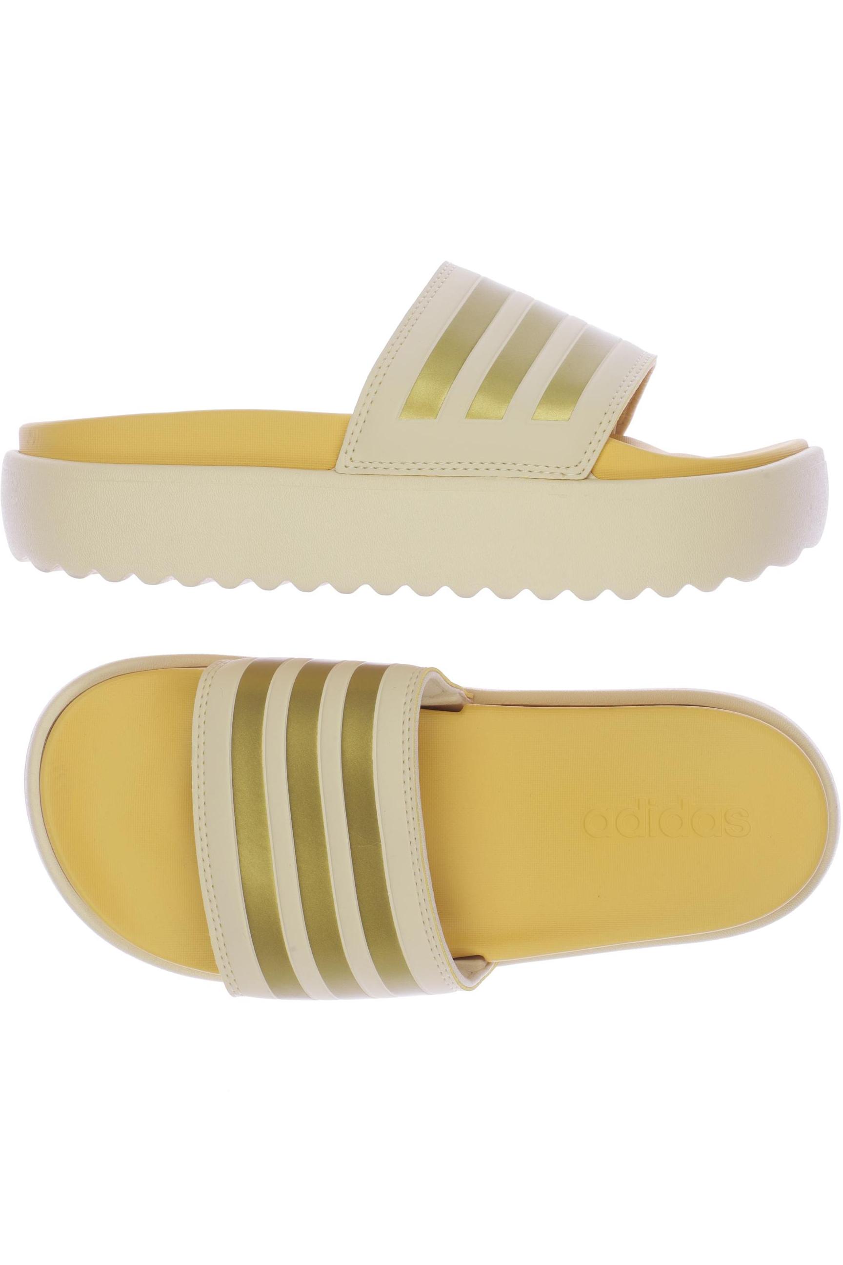 

adidas Damen Sandale, beige, Gr. 5