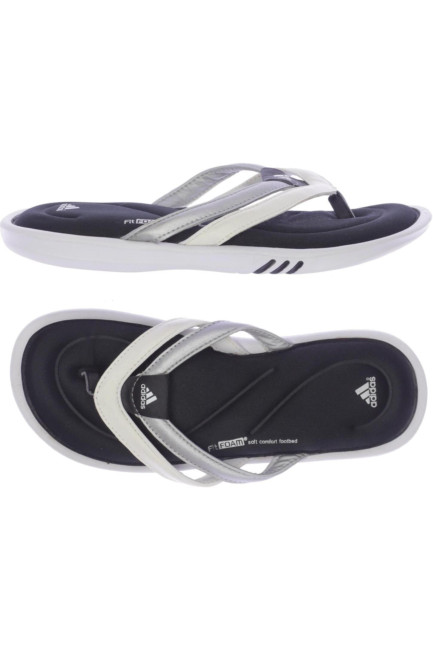 

adidas Damen Sandale, grau, Gr. 4