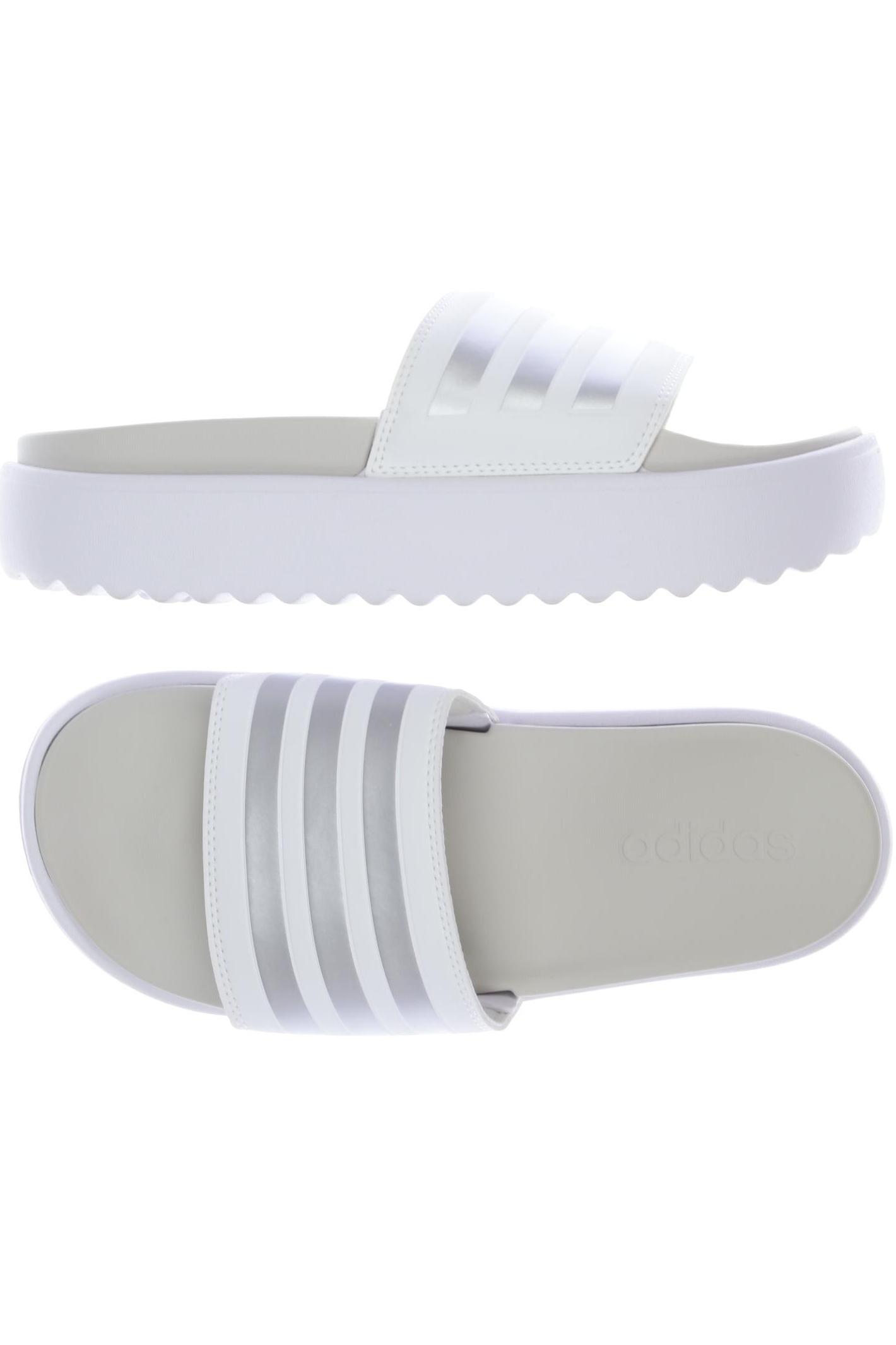 

adidas Damen Sandale, weiß, Gr. 6