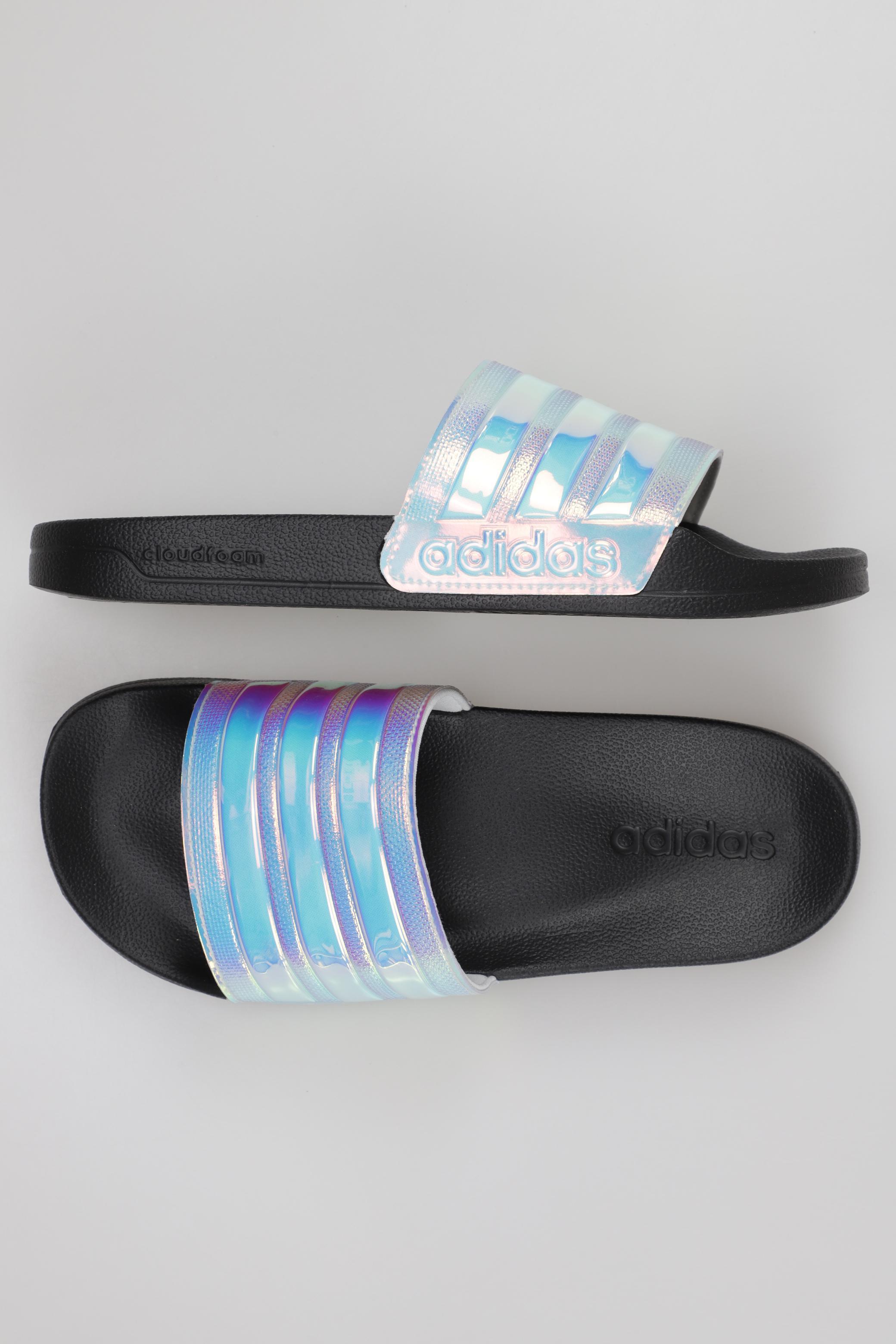 

adidas Damen Sandale, blau, Gr. 7