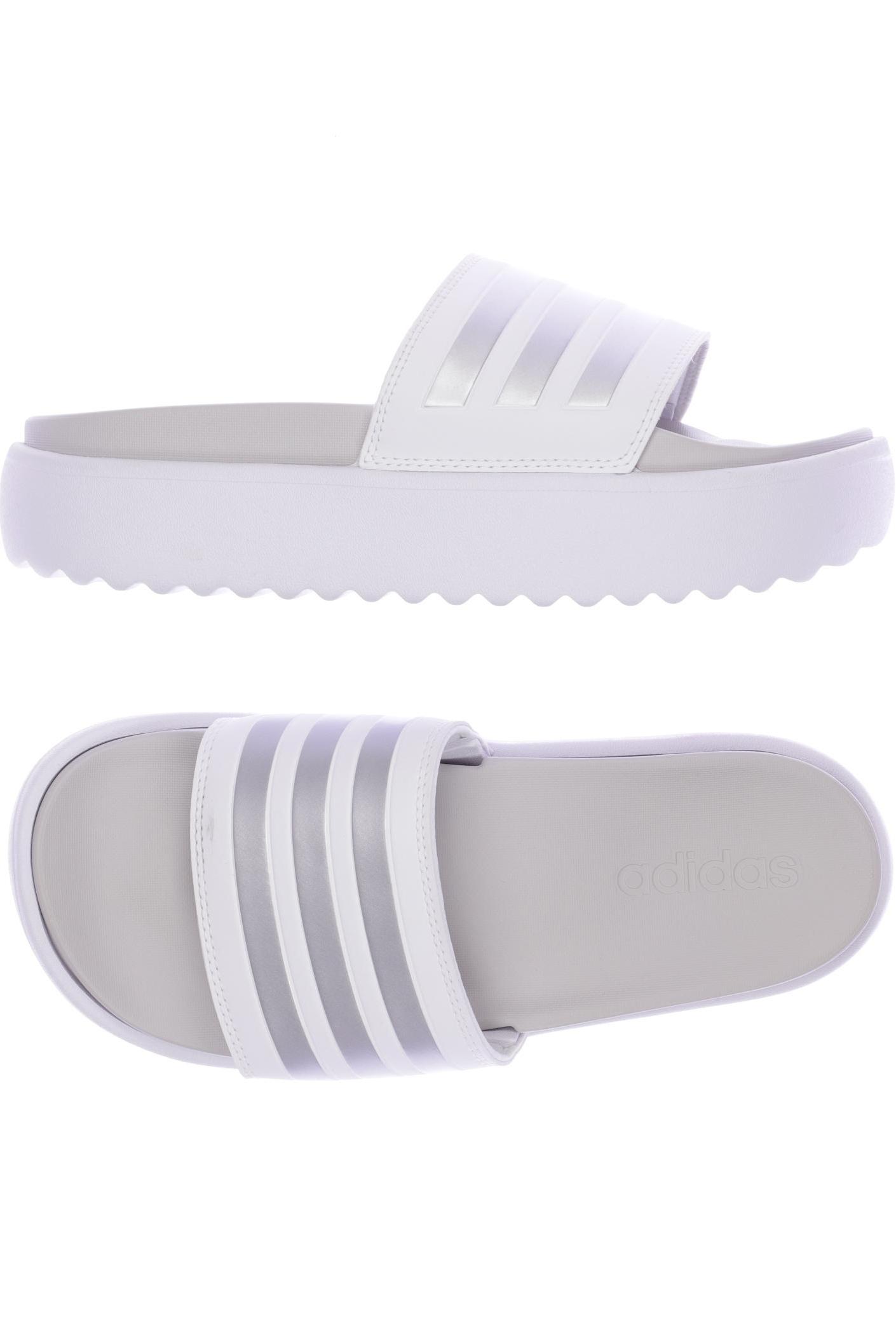 

adidas Damen Sandale, weiß, Gr. 5