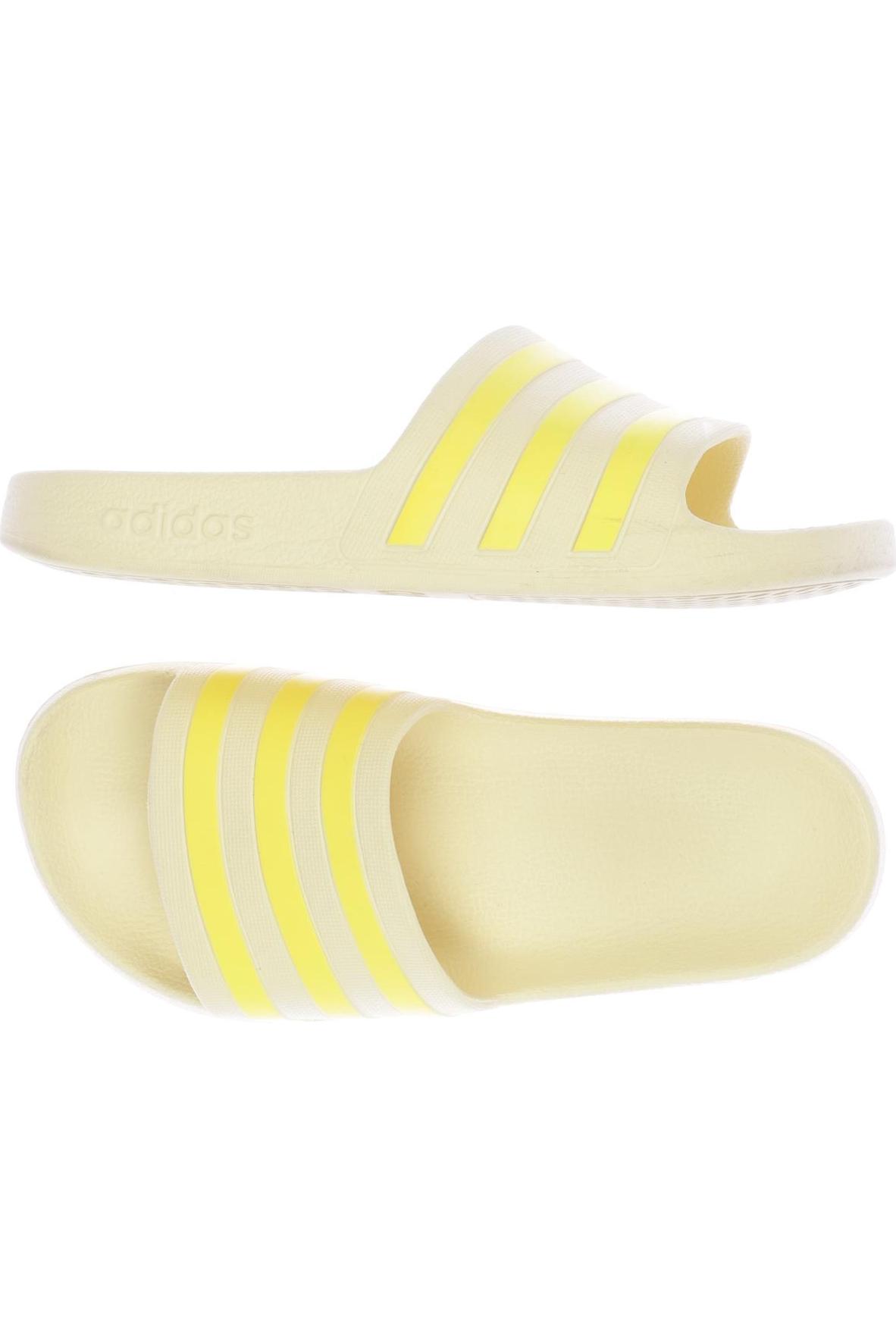 

adidas Damen Sandale, gelb, Gr. 4