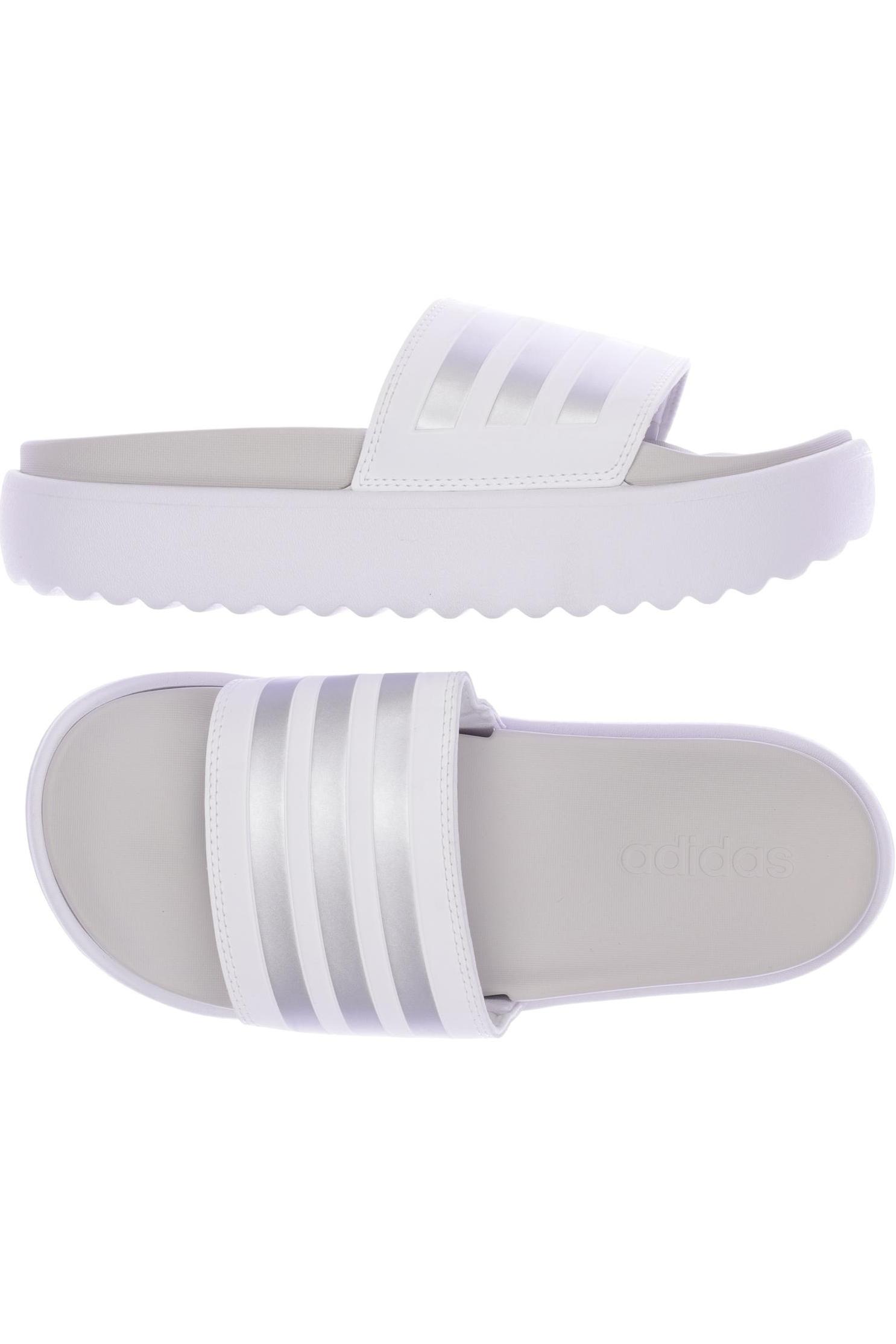 

adidas Damen Sandale, weiß, Gr. 6