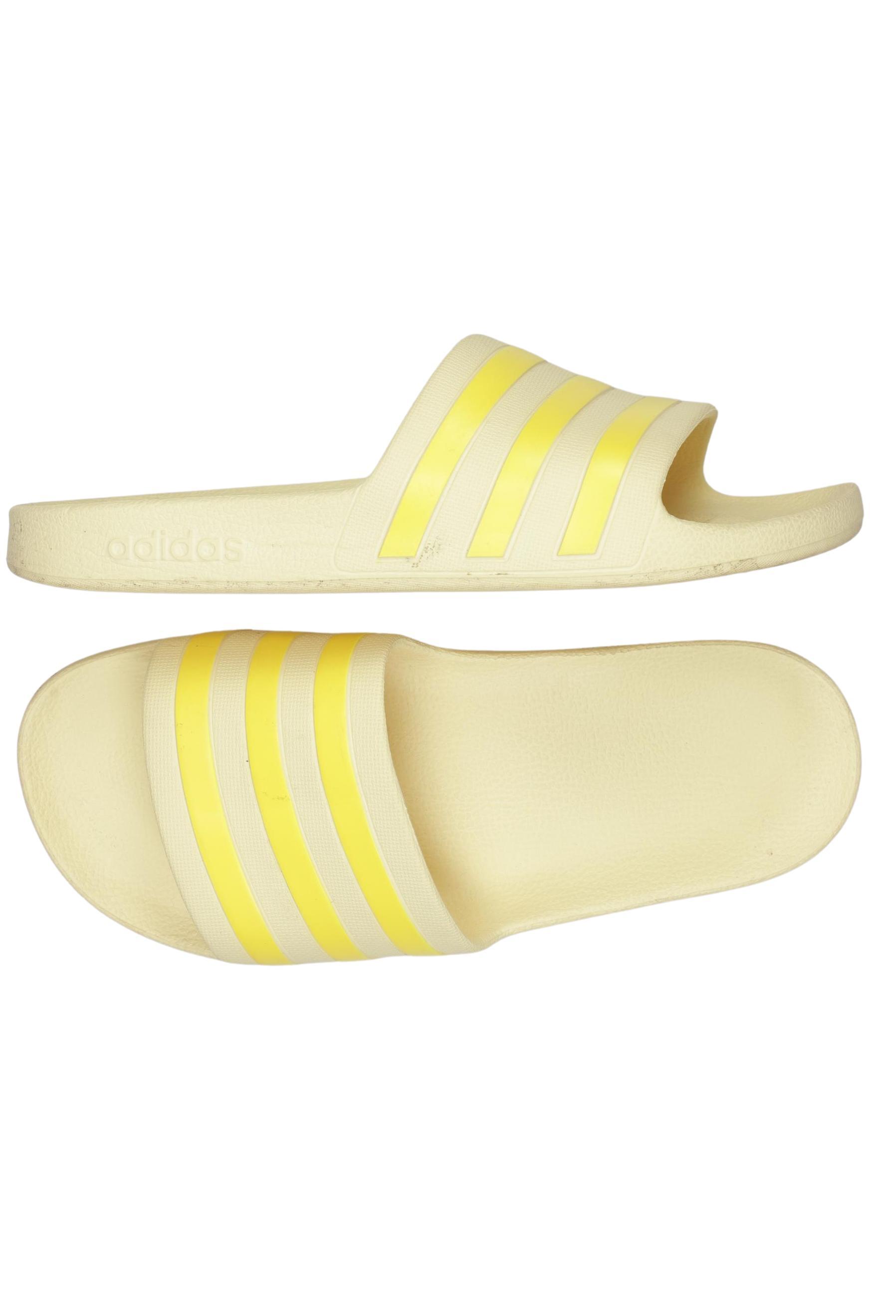 

adidas Damen Sandale, gelb, Gr. 6