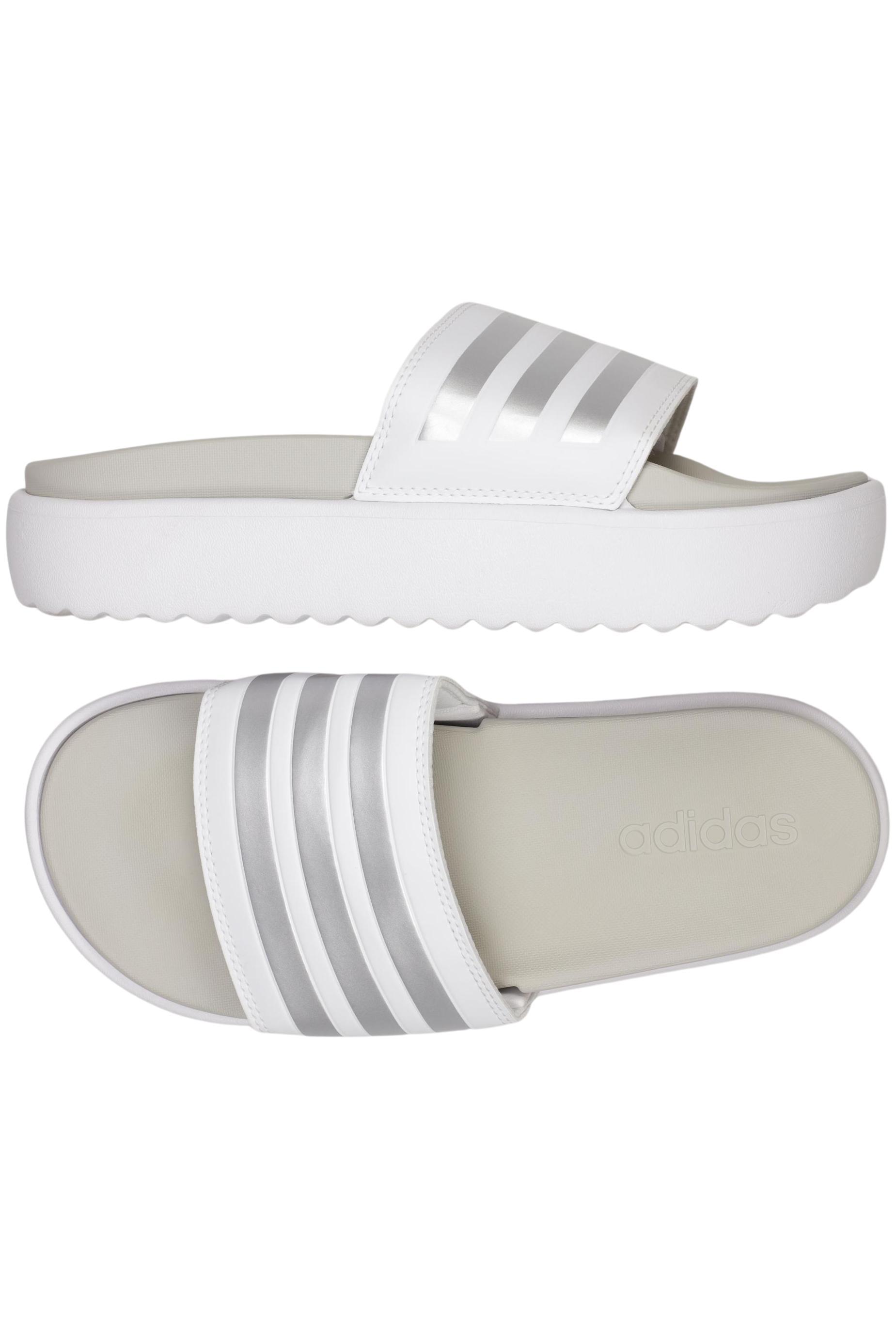 

adidas Damen Sandale, weiß, Gr. 5