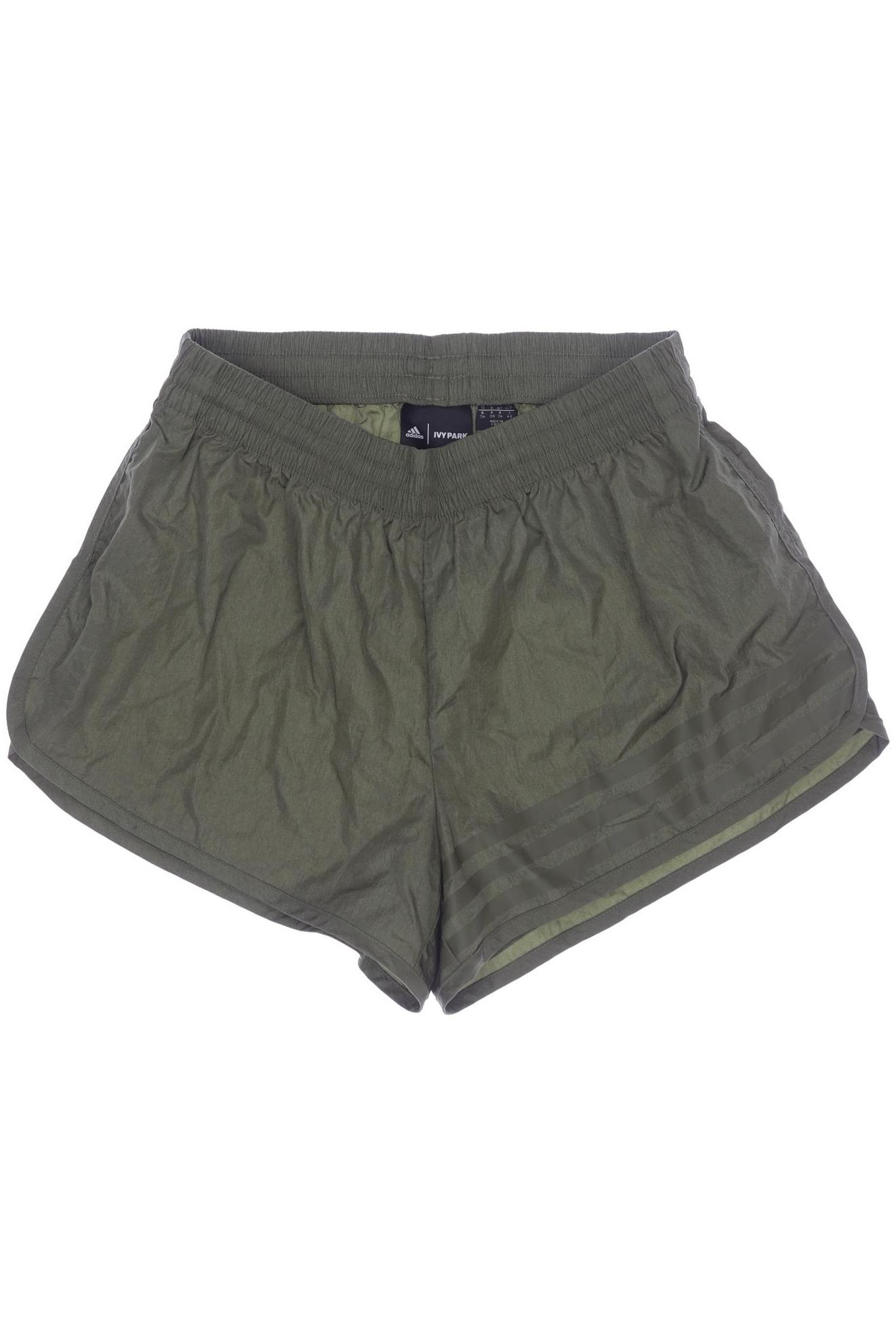 

adidas Damen Shorts, grün, Gr. 36