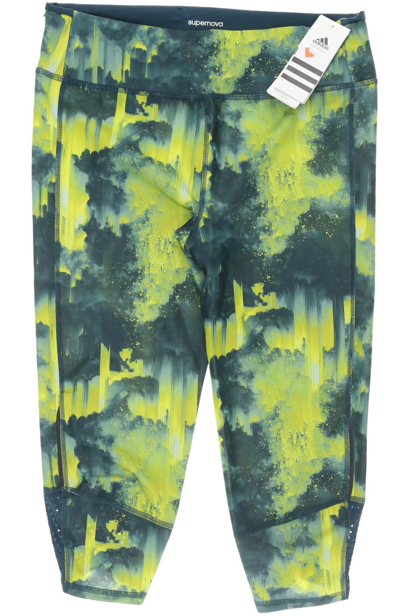 

adidas Damen Shorts, grün, Gr.