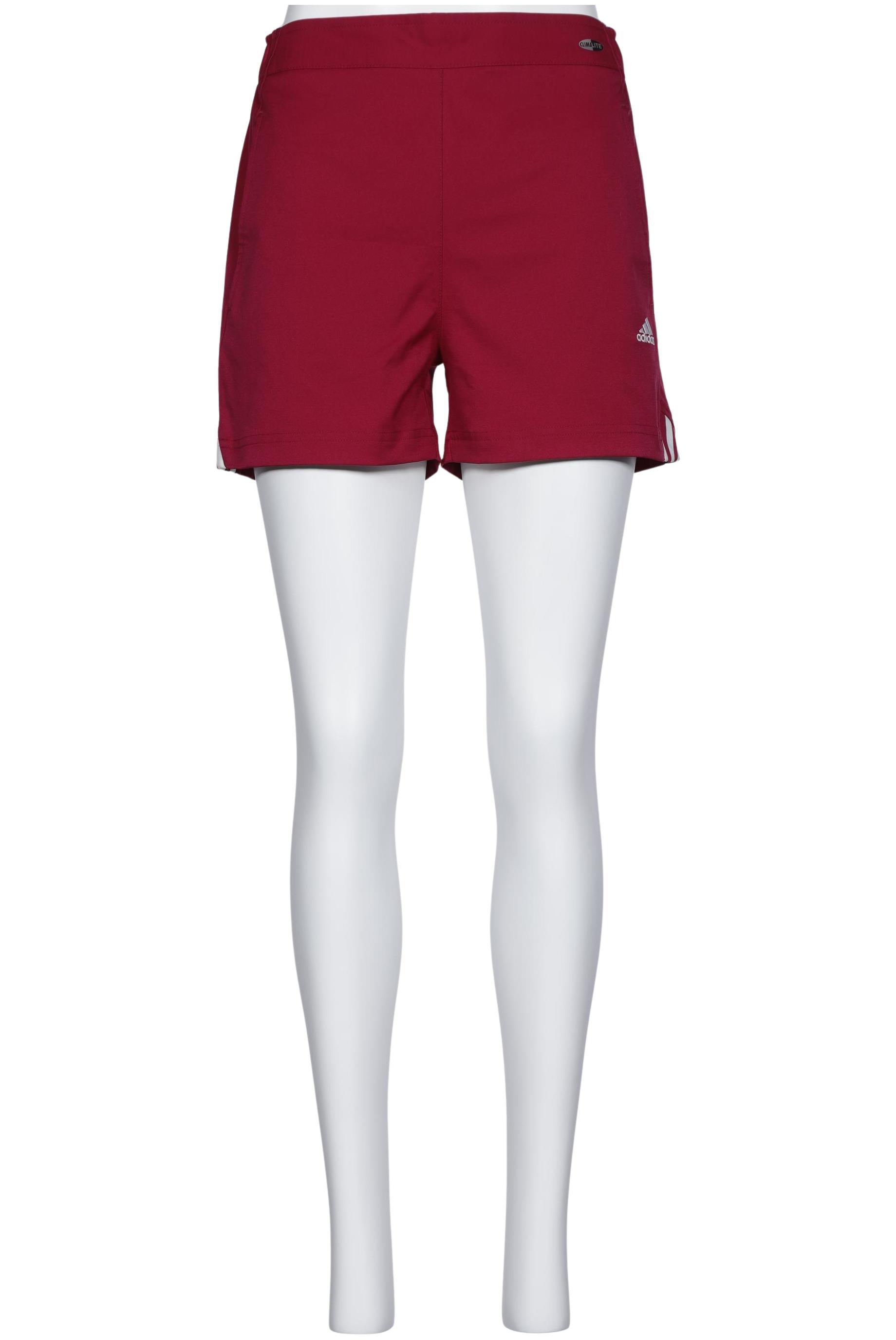

adidas Damen Shorts, bordeaux, Gr. 38