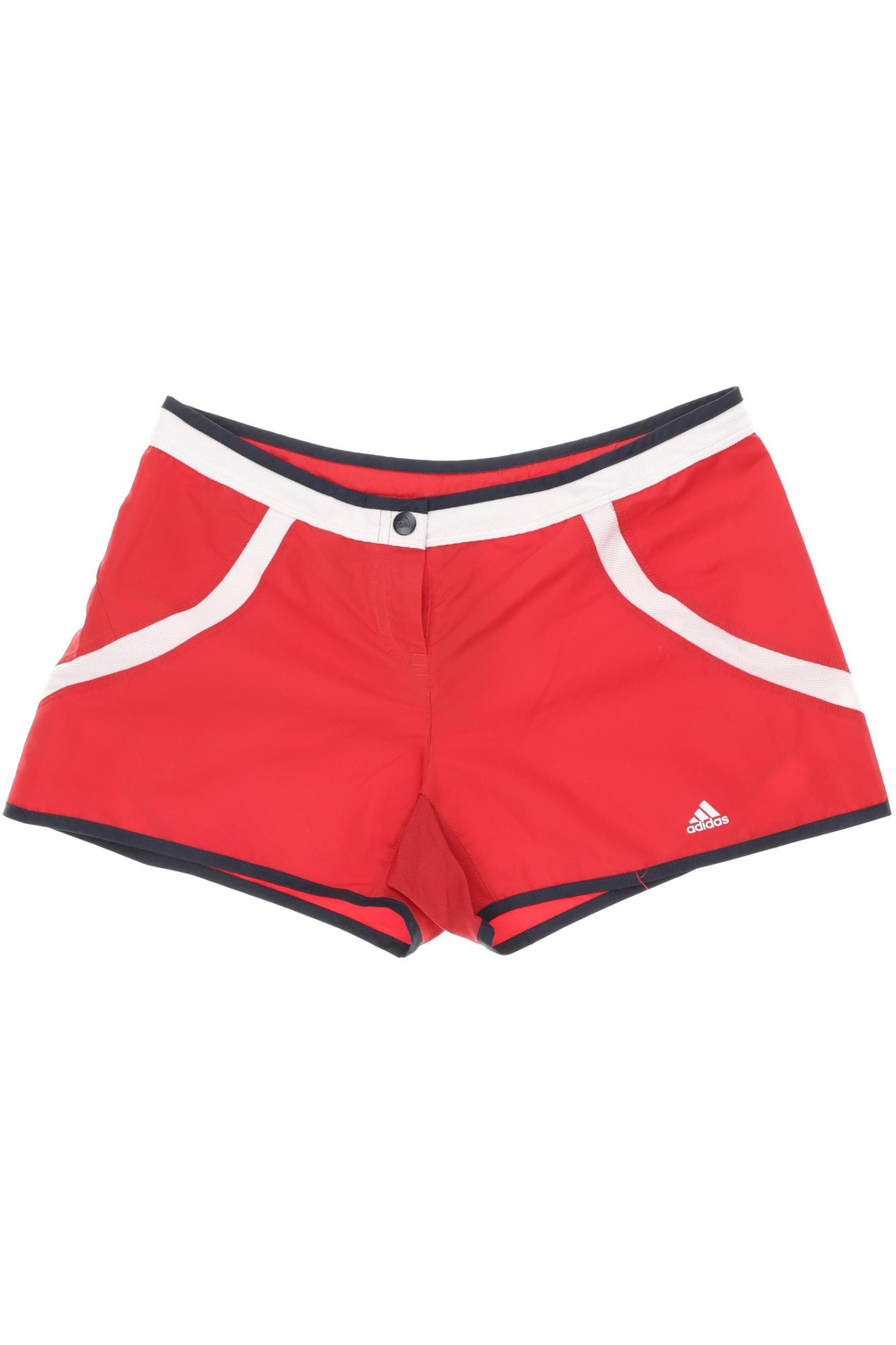 

adidas Damen Shorts, rot, Gr. 36