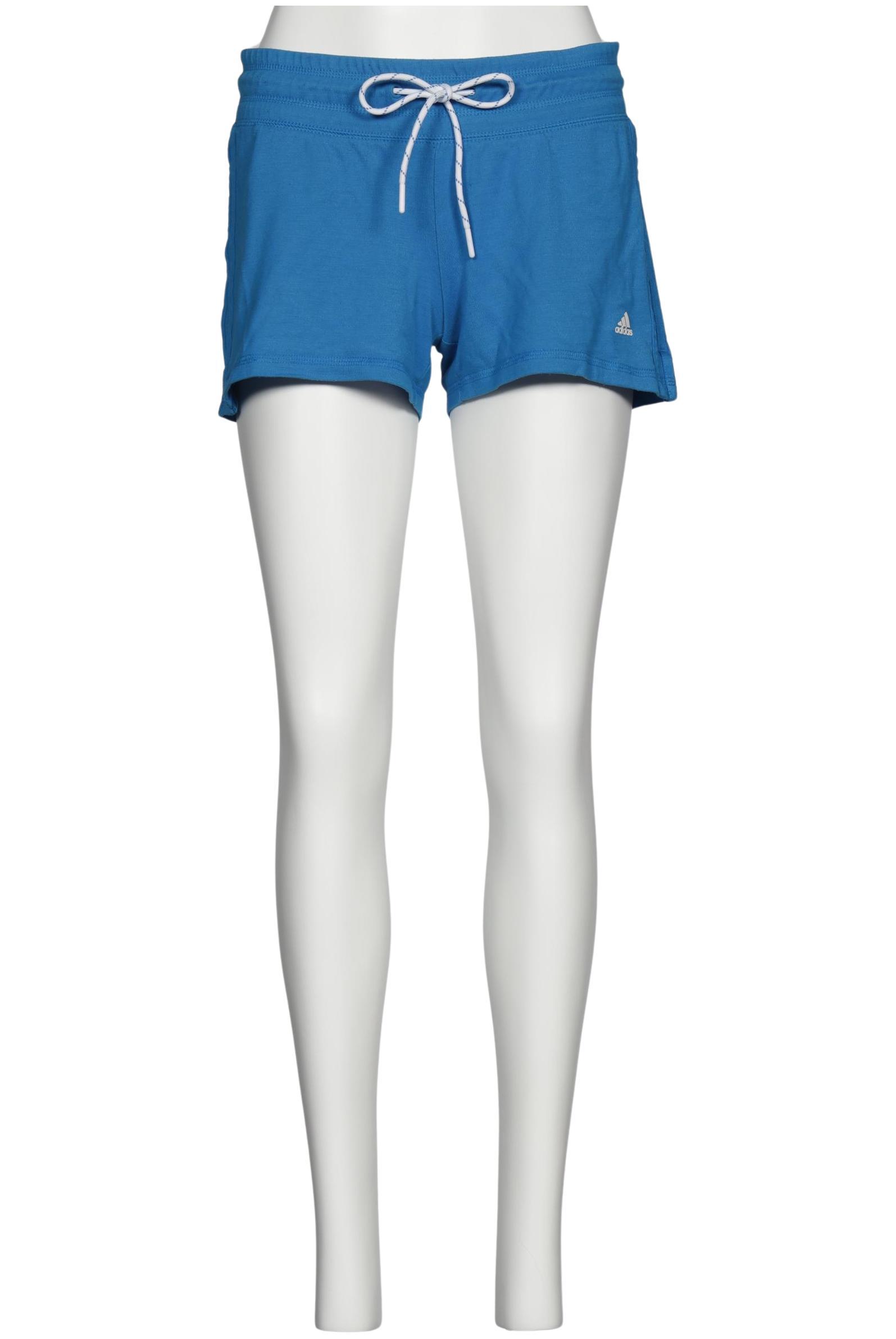 

adidas Damen Shorts, blau, Gr. 36