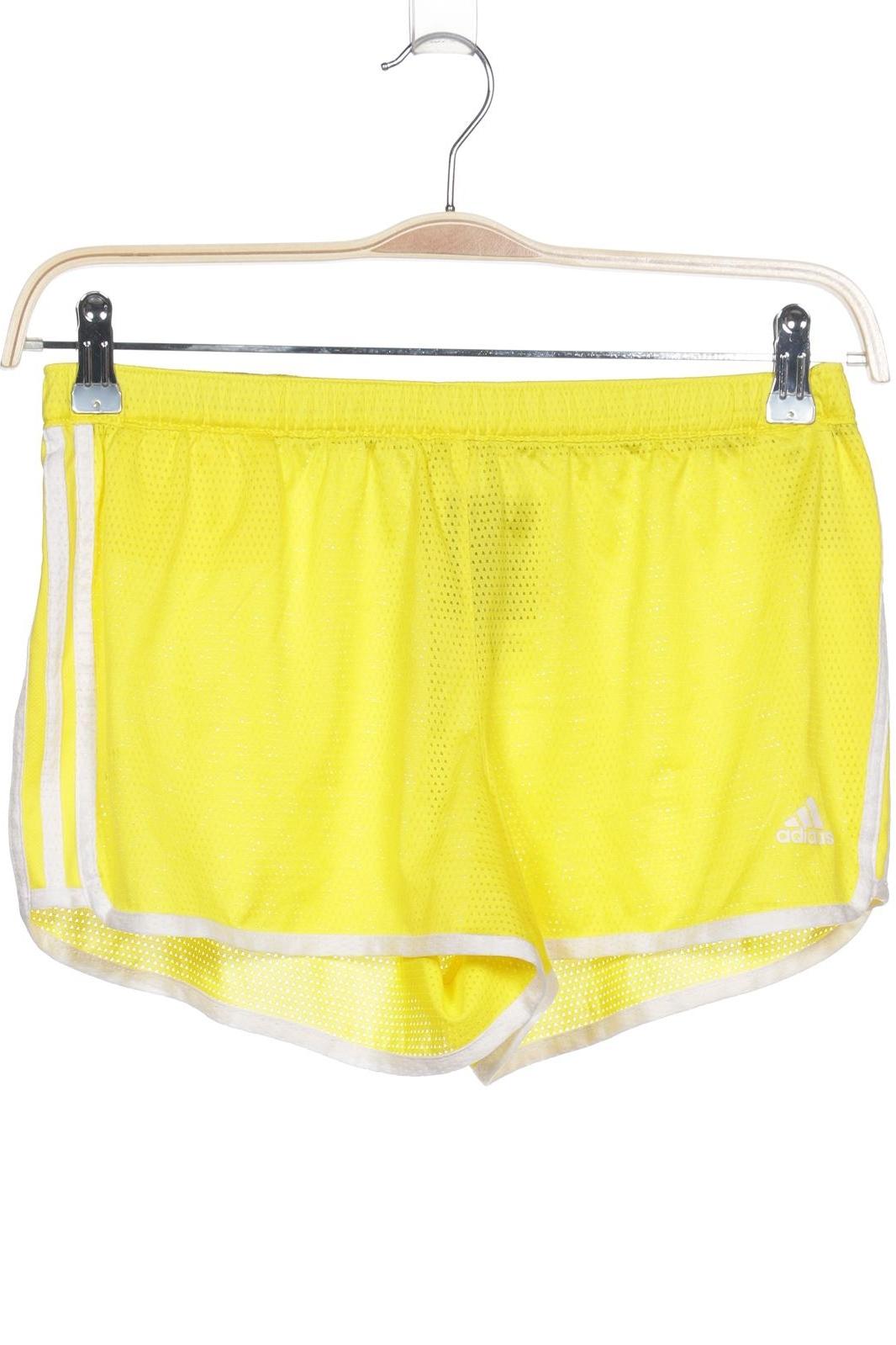 

adidas Damen Shorts, gelb, Gr. 36