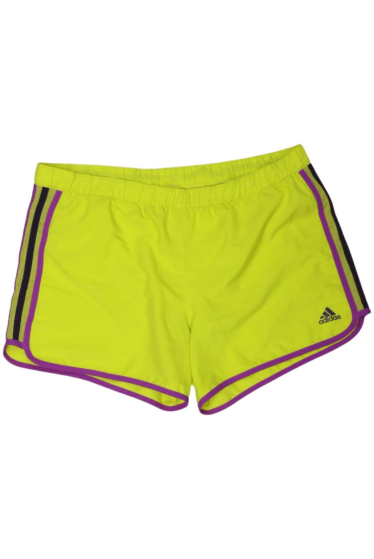 

adidas Damen Shorts, gelb, Gr. 40
