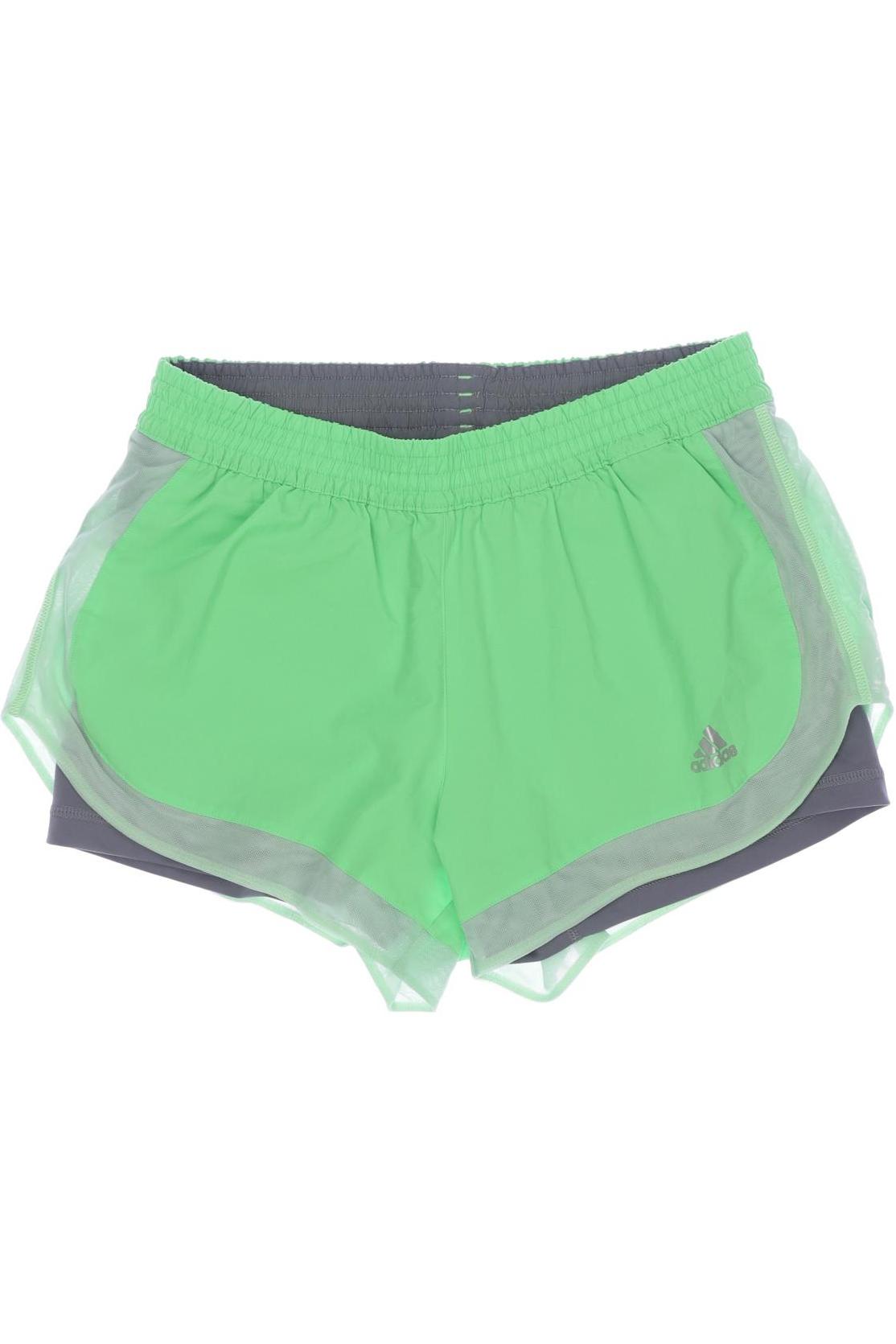 

adidas Damen Shorts, grün, Gr. 36