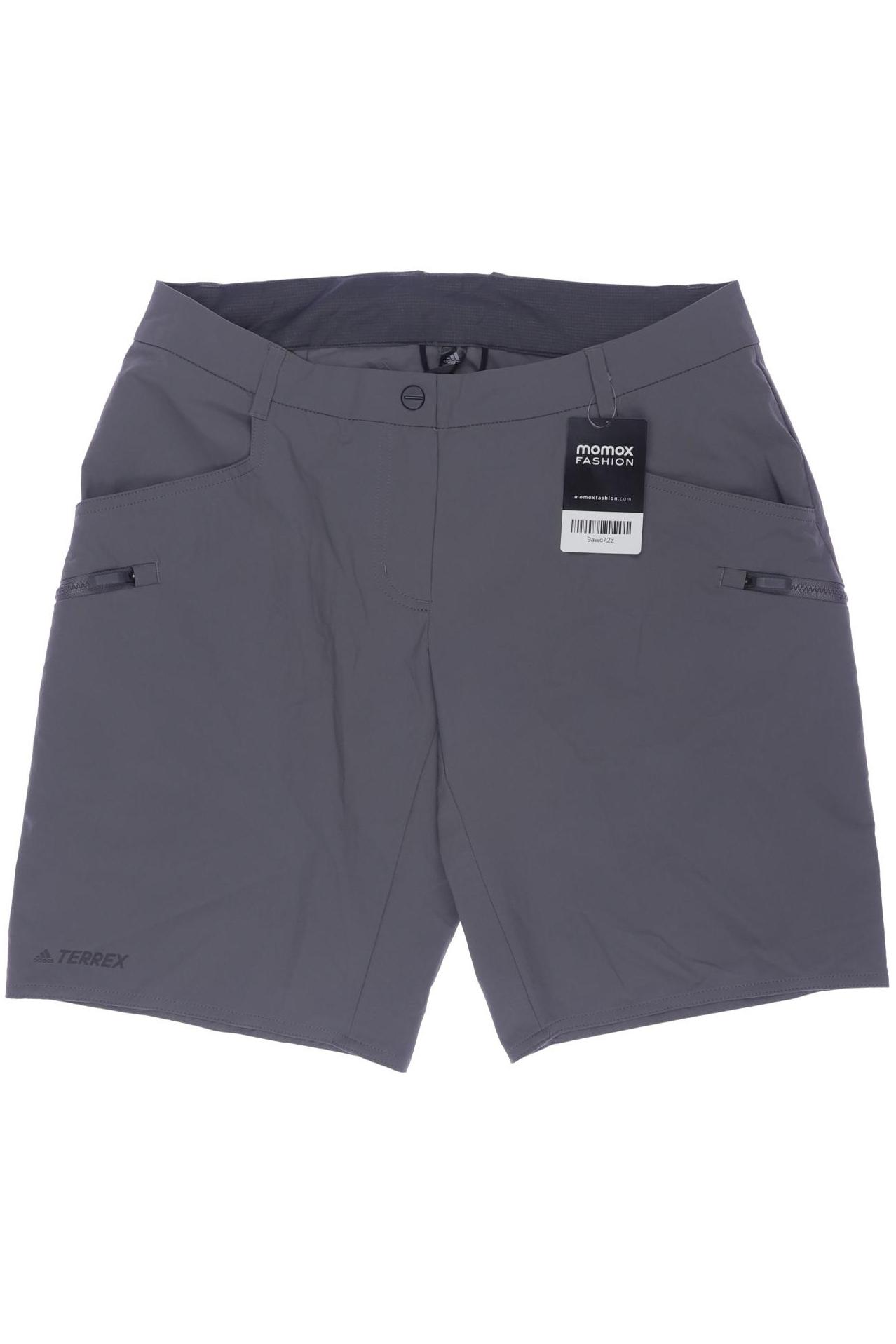 

adidas Damen Shorts, grau, Gr. 36