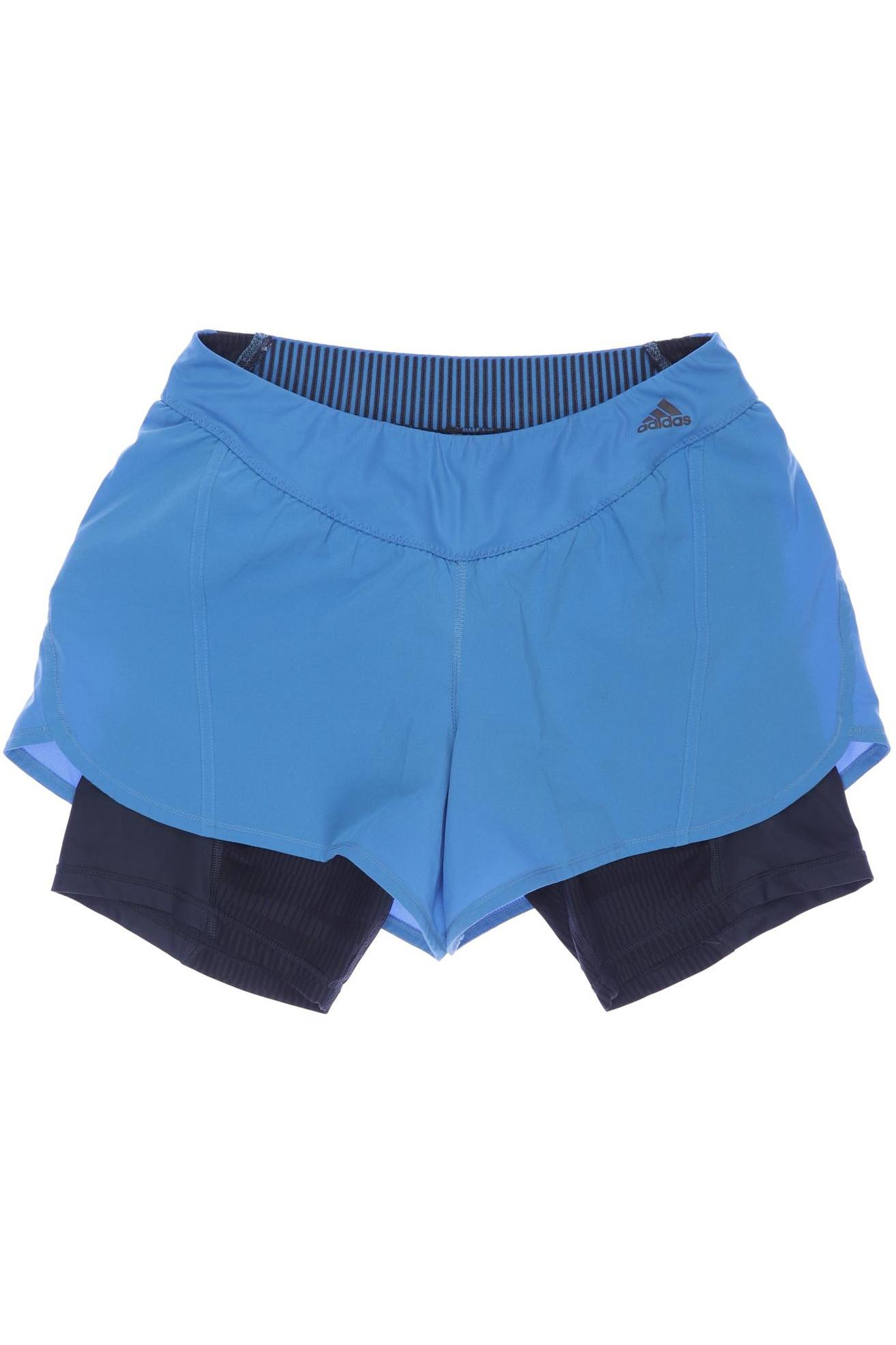 

adidas Damen Shorts, blau, Gr. 38