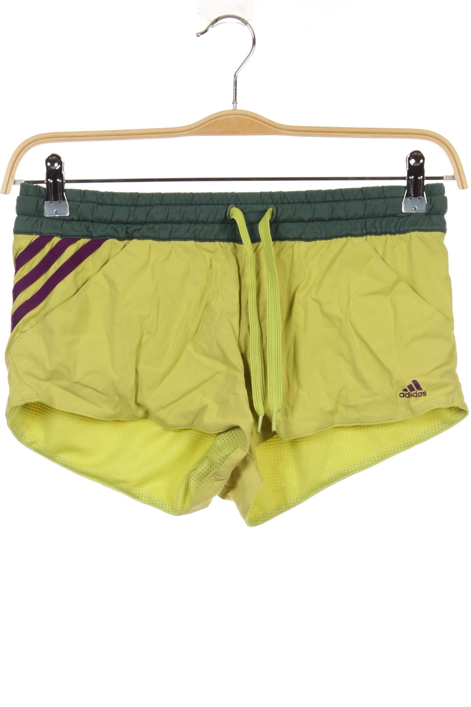 

adidas Damen Shorts, gelb, Gr. 34