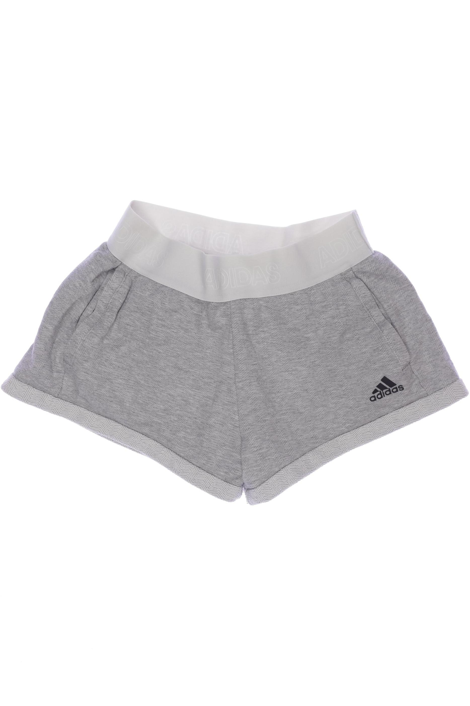

adidas Damen Shorts, grau, Gr. 36