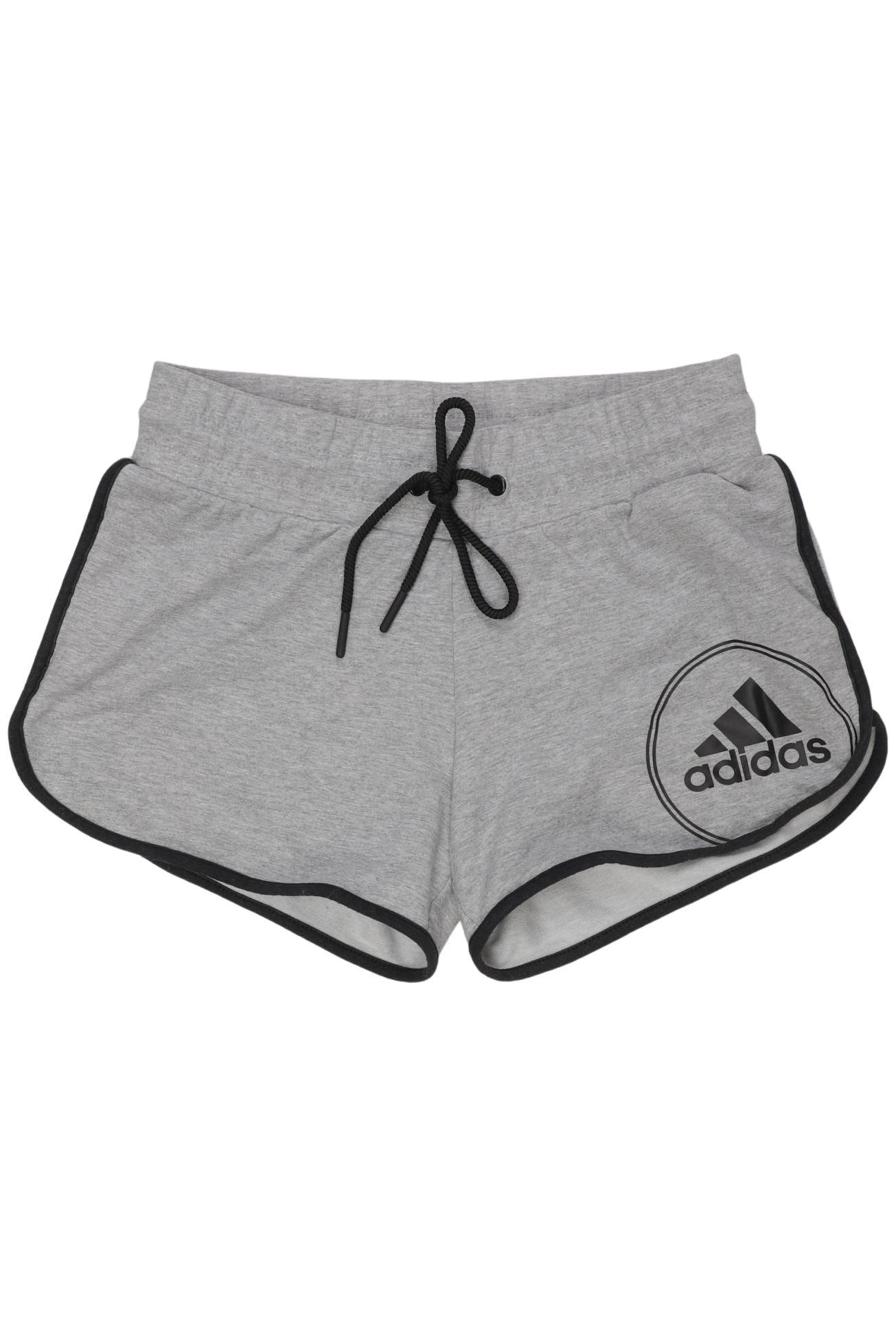 

adidas Damen Shorts, grau, Gr. 34