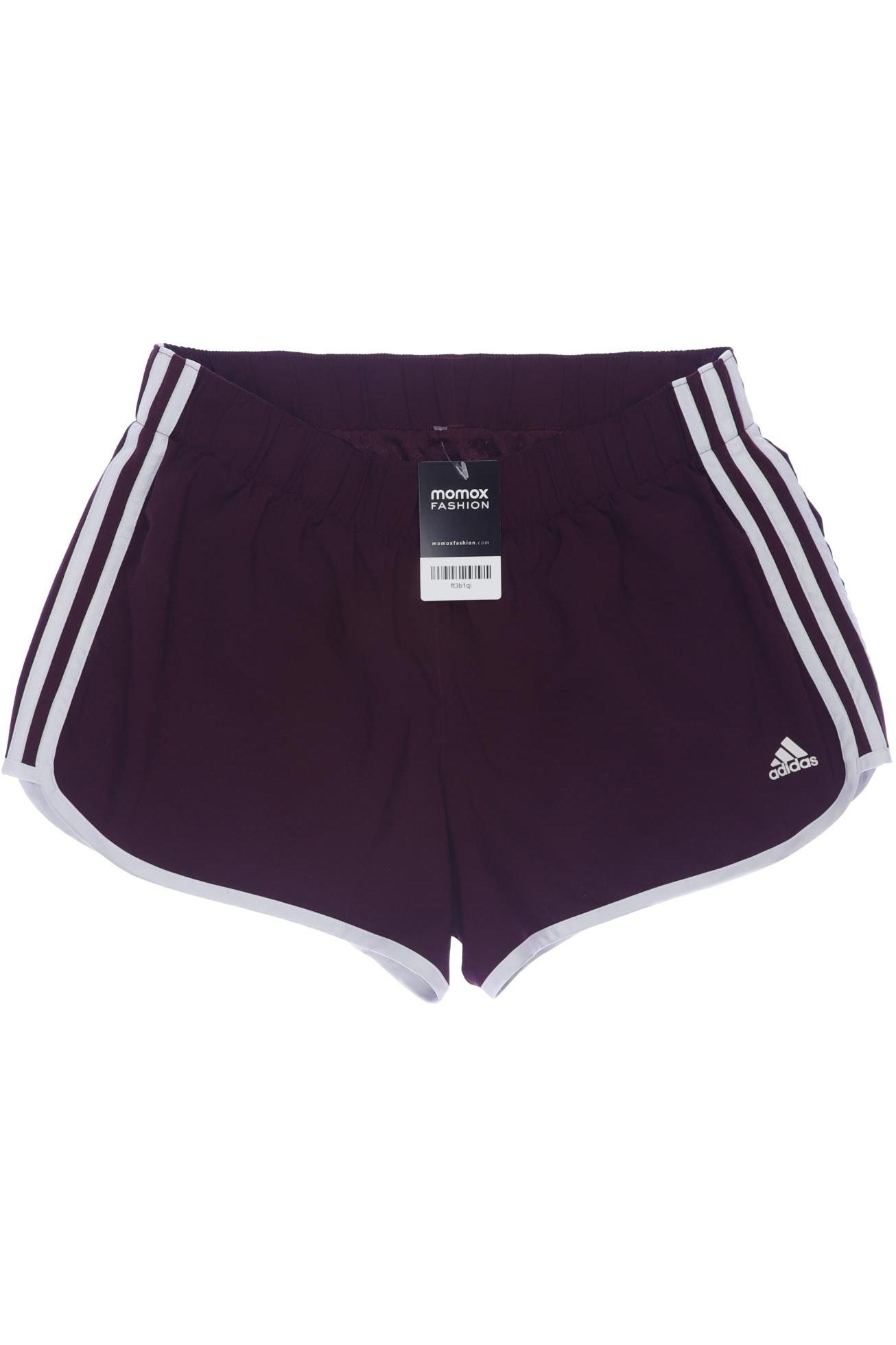 

adidas Damen Shorts, bordeaux, Gr. 46