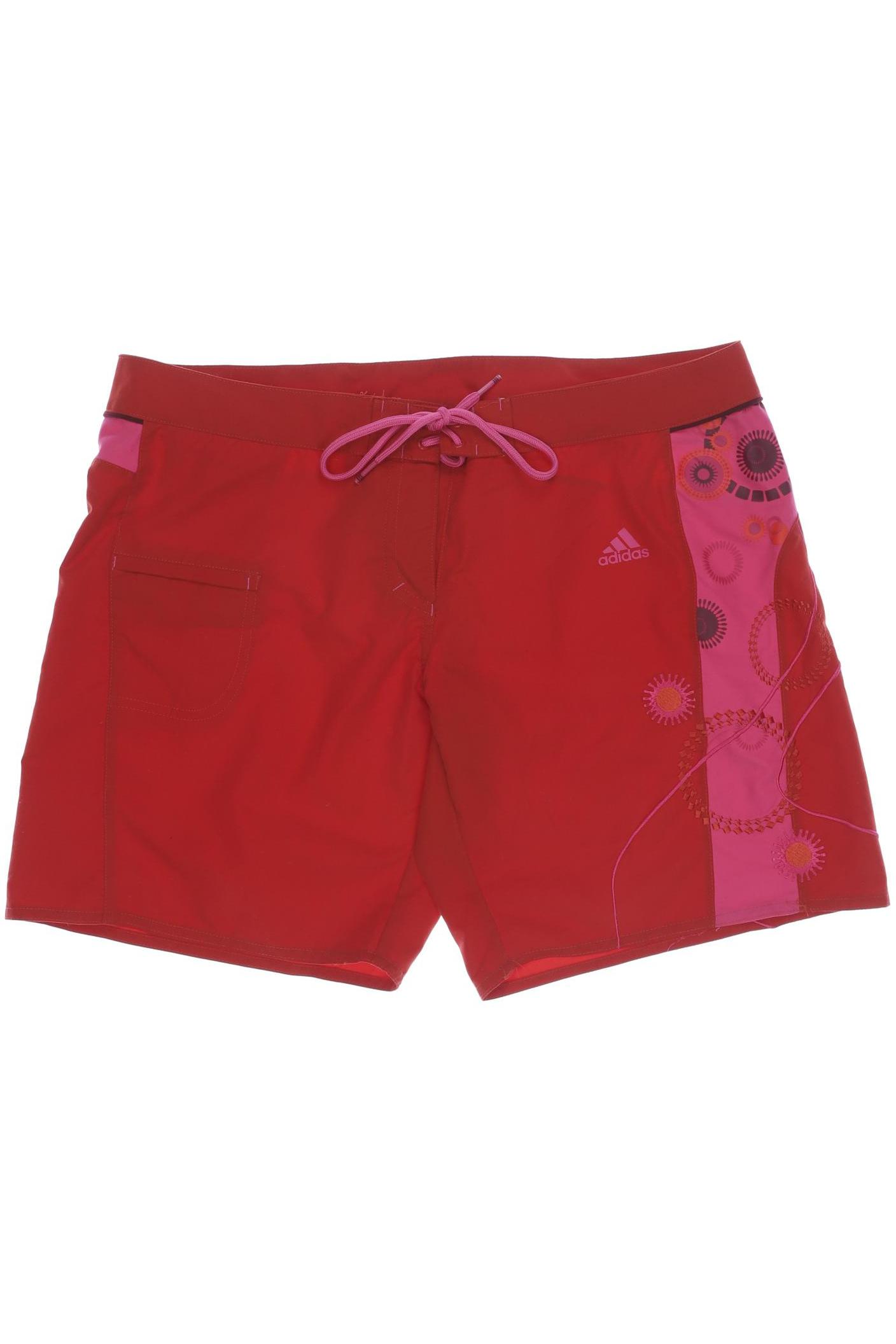 

adidas Damen Shorts, rot, Gr. 40