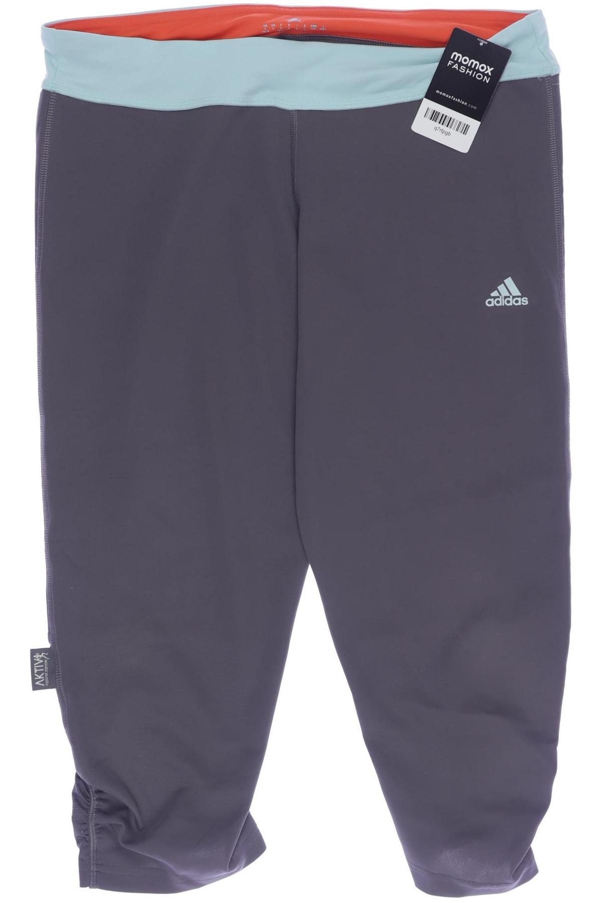 

adidas Damen Shorts, grau, Gr. 42