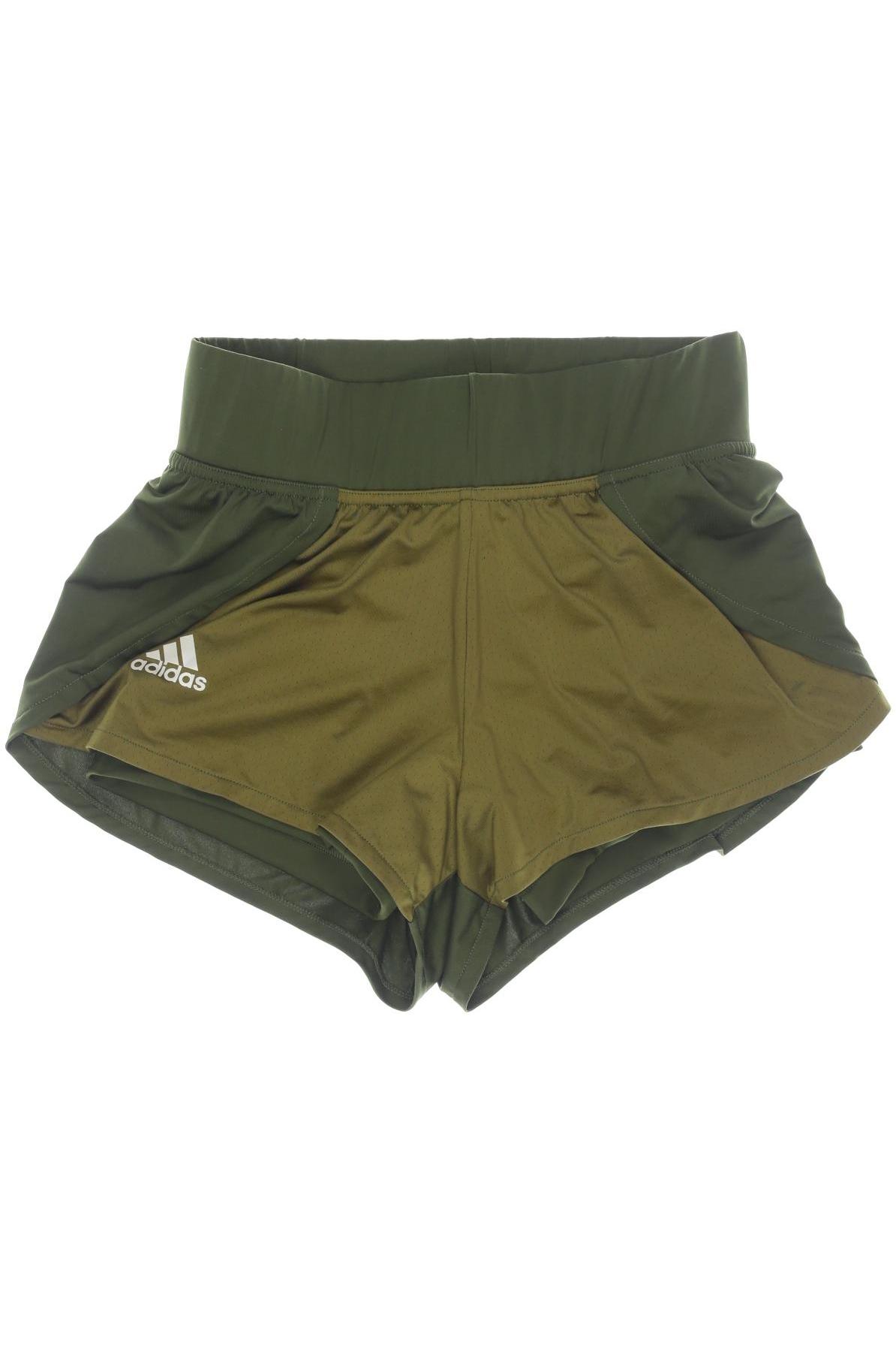 

adidas Damen Shorts, grün, Gr. 34