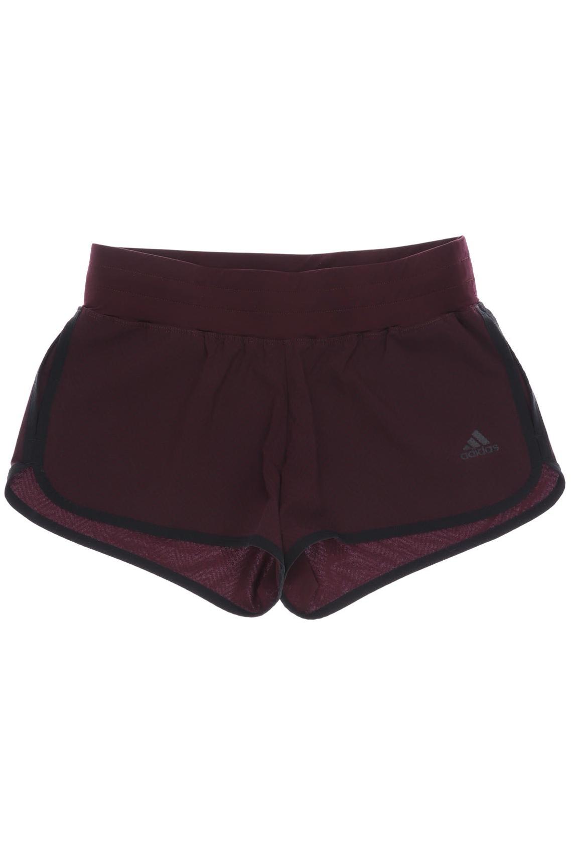 

adidas Damen Shorts, bordeaux, Gr. 34