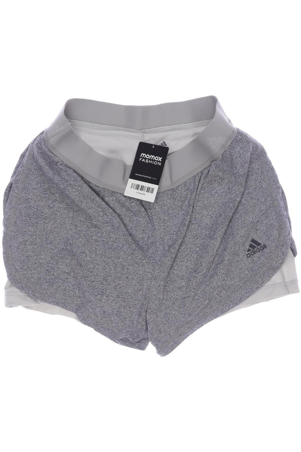 

adidas Damen Shorts, grau, Gr. 34