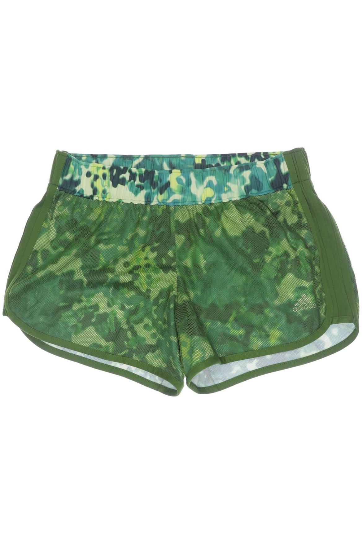 

adidas Damen Shorts, grün, Gr. 36
